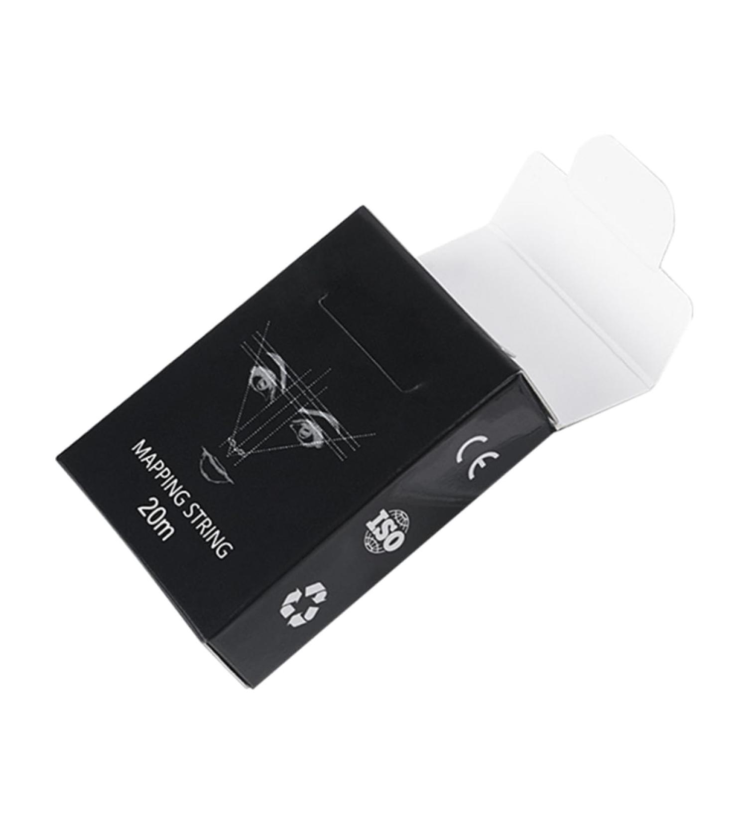 Angoily 1box Mapping Manual Measuring Rulers Practical Locating Tattooing Makeup Auxiliary Ruler 6x4.5cm Black - Buy Online on GoSupps.com