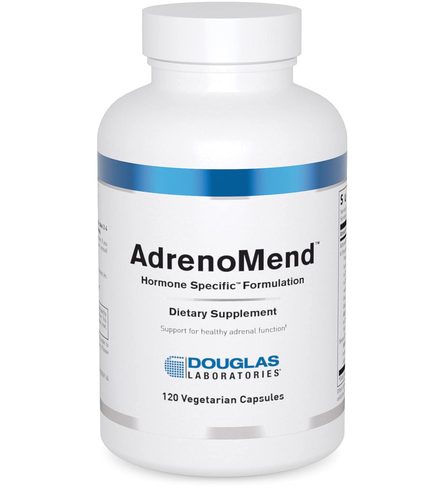Douglas Laboratories AdrenoMend | Herbal Adaptogens for Adrenal Support | 120 Capsules - Buy Online on GoSupps.com
