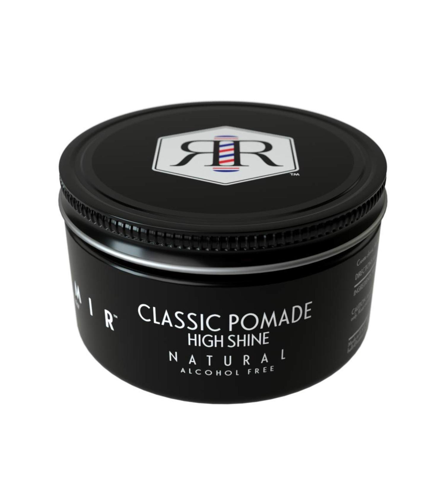 Reamir Men's Hair Styling Pomade - Strong Hold & High Shine Finish - All Natural Hair Product - 4 oz - International Shipping - Buy Online on GoSupps.com