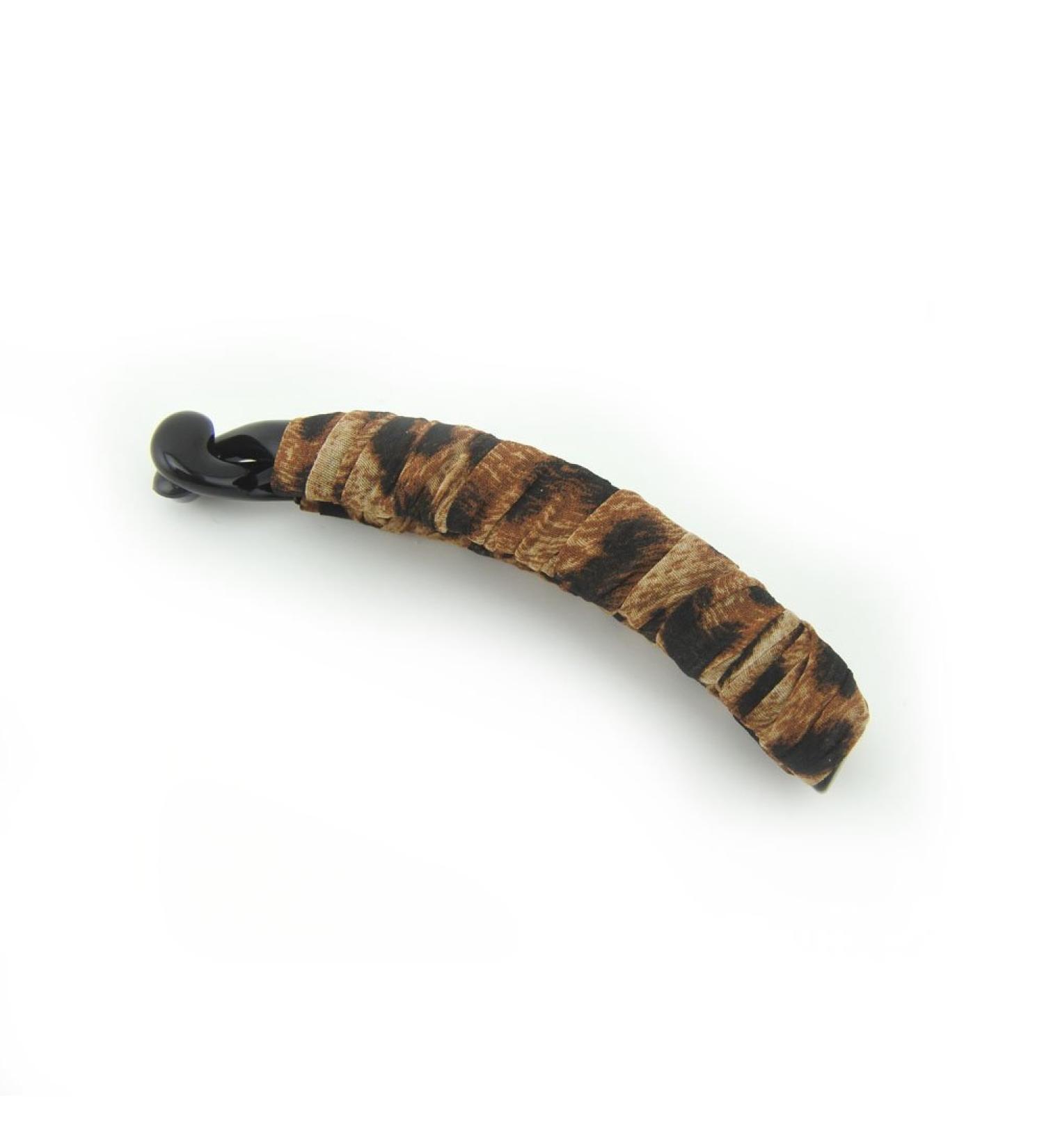 Shop Meilliwish Noble Leopard Banana Hair Clip for Women & Girls - Elegant Brown Hair Accessory - Buy Online on GoSupps.com