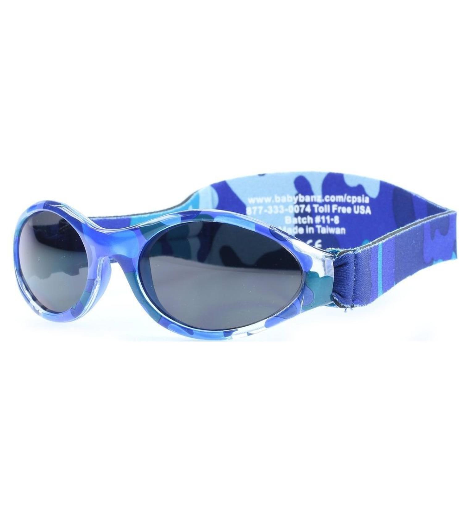 Kidz BANZ Adventurer Sunglasses 2-5 Years - Blue Camouflage