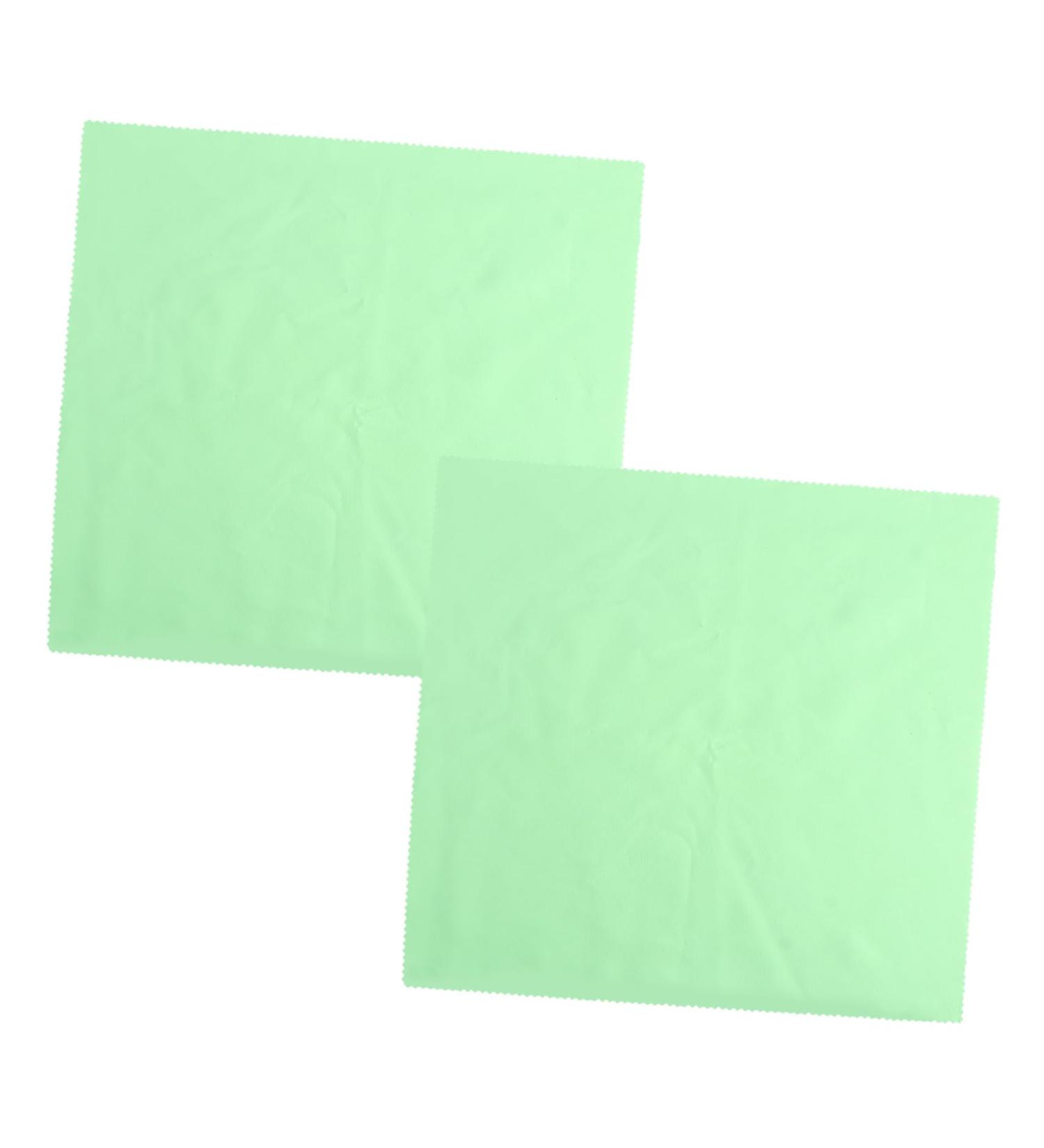 VALICLUD 2pcs Silver Polishing Cloth Set - Microfiber Cleaning Cloth for Jewelry Eyeglasses & Watches - Premium Silver Wipe for Sterling & Glasses - Buy Online on GoSupps.com