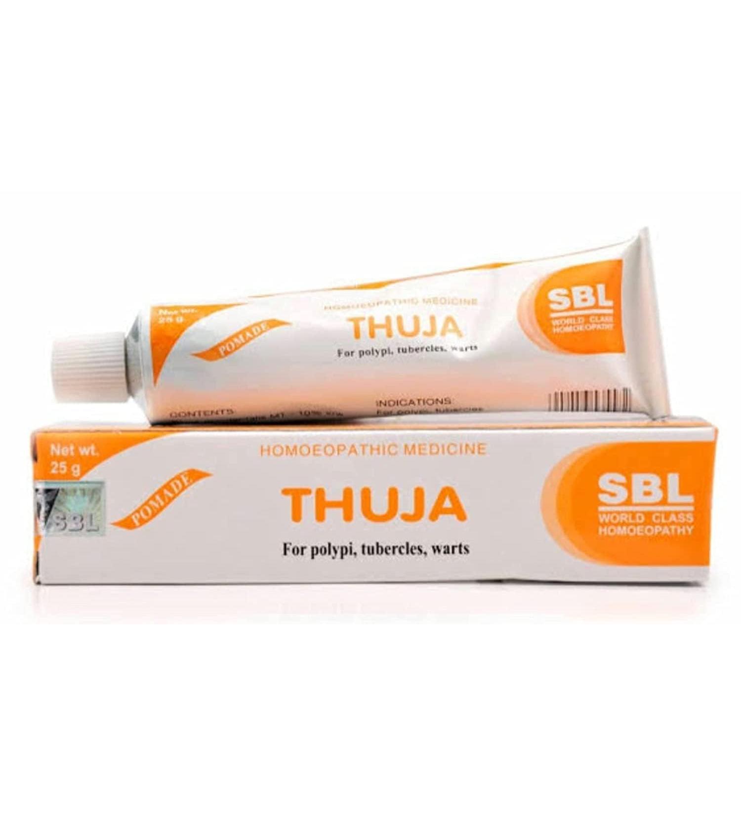 Jesica SBL's Thuja Ointment - 25 gm (Pack of 3)