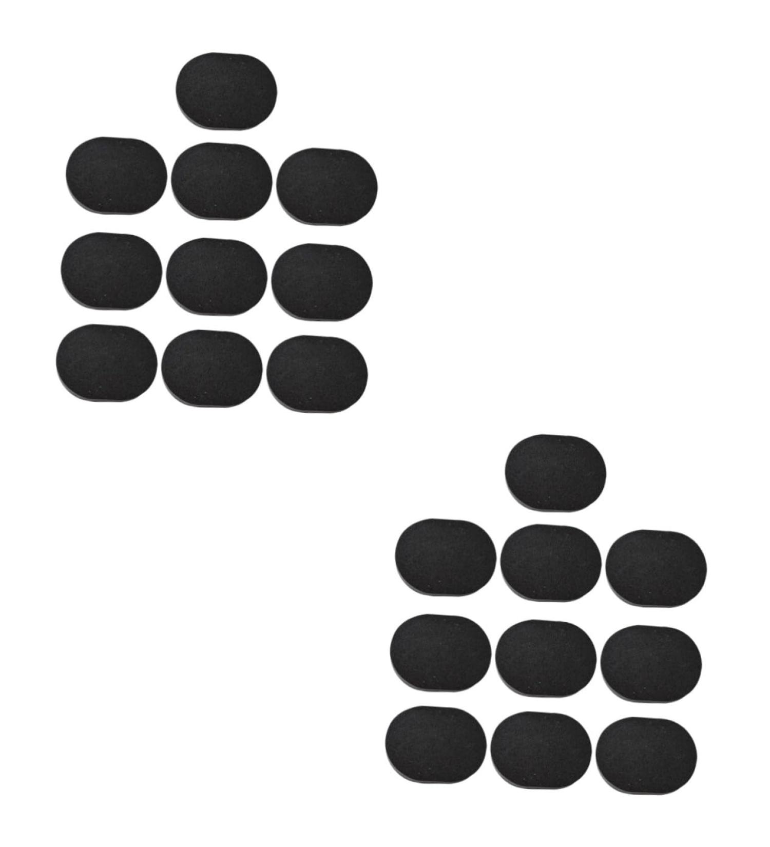 FRCOLOR 20 pcs Face Wash SPA Cleansing Sponges | Deep Cleansing & Exfoliating Facial Pads | Black Makeup Remover Beauty Rounds - Pack of 1 - Buy Online on GoSupps.com