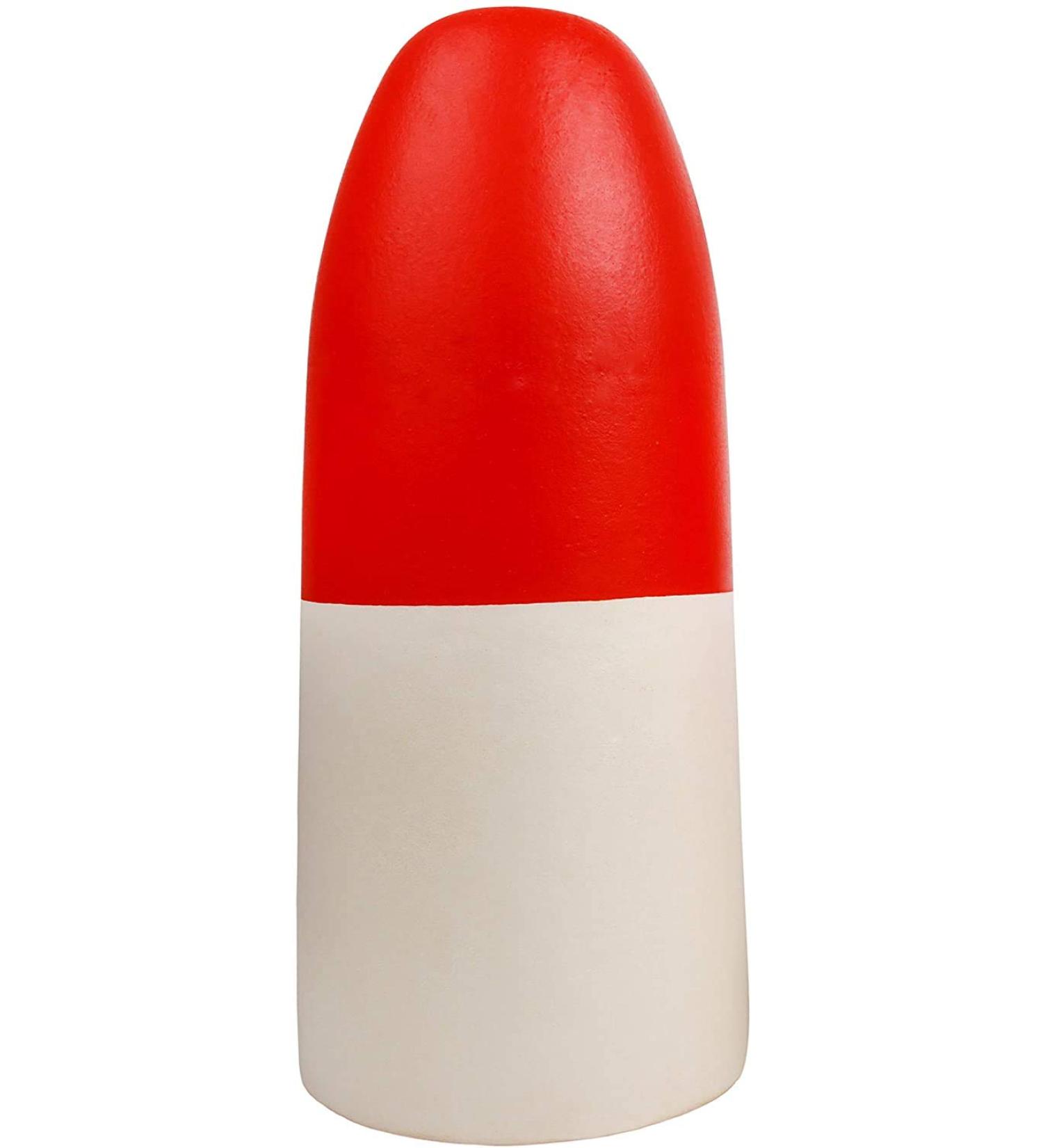 Crab Fishing Trap Floats Buoy - Red/White 7x14 Inch Kayak Outrigger Stabilizer Crab Pot Marker - Buy Online on GoSupps.com