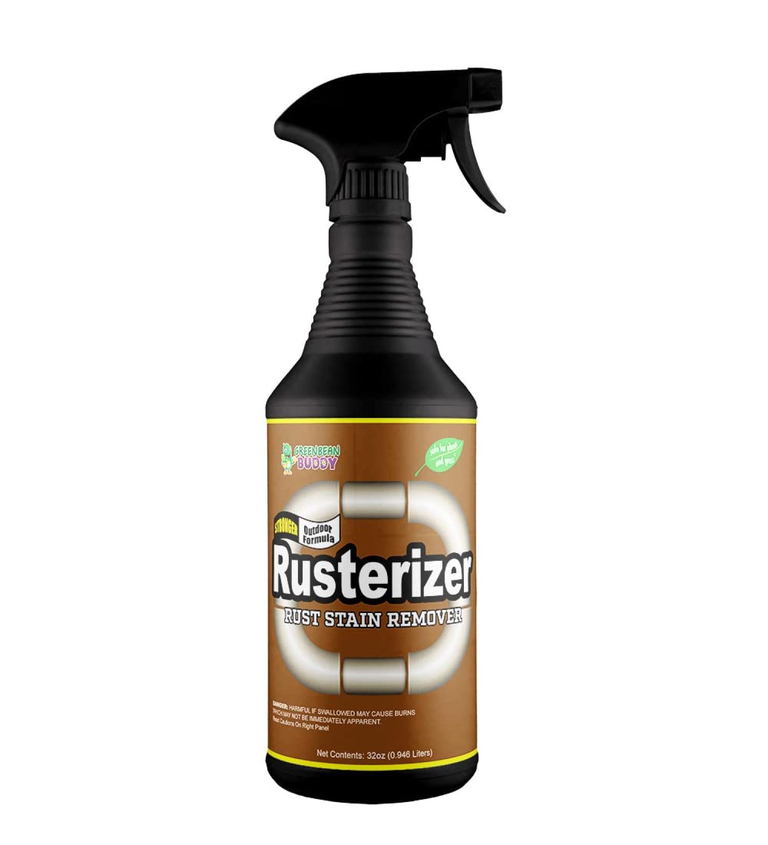 Rusterizer No Scrubbing Rust Remover 32oz - Fast & Effective Rust Removal for Metal Surfaces | International Shipping Available - Buy Online on GoSupps.com