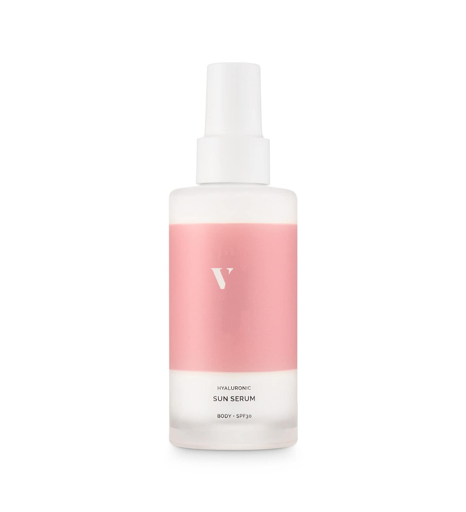 Venicebody Hyaluronic Sun Serum SPF 30 - 2-in-1 Sunscreen & Anti-Aging Care | Hydrating & Tightening Formula - Buy Online on GoSupps.com