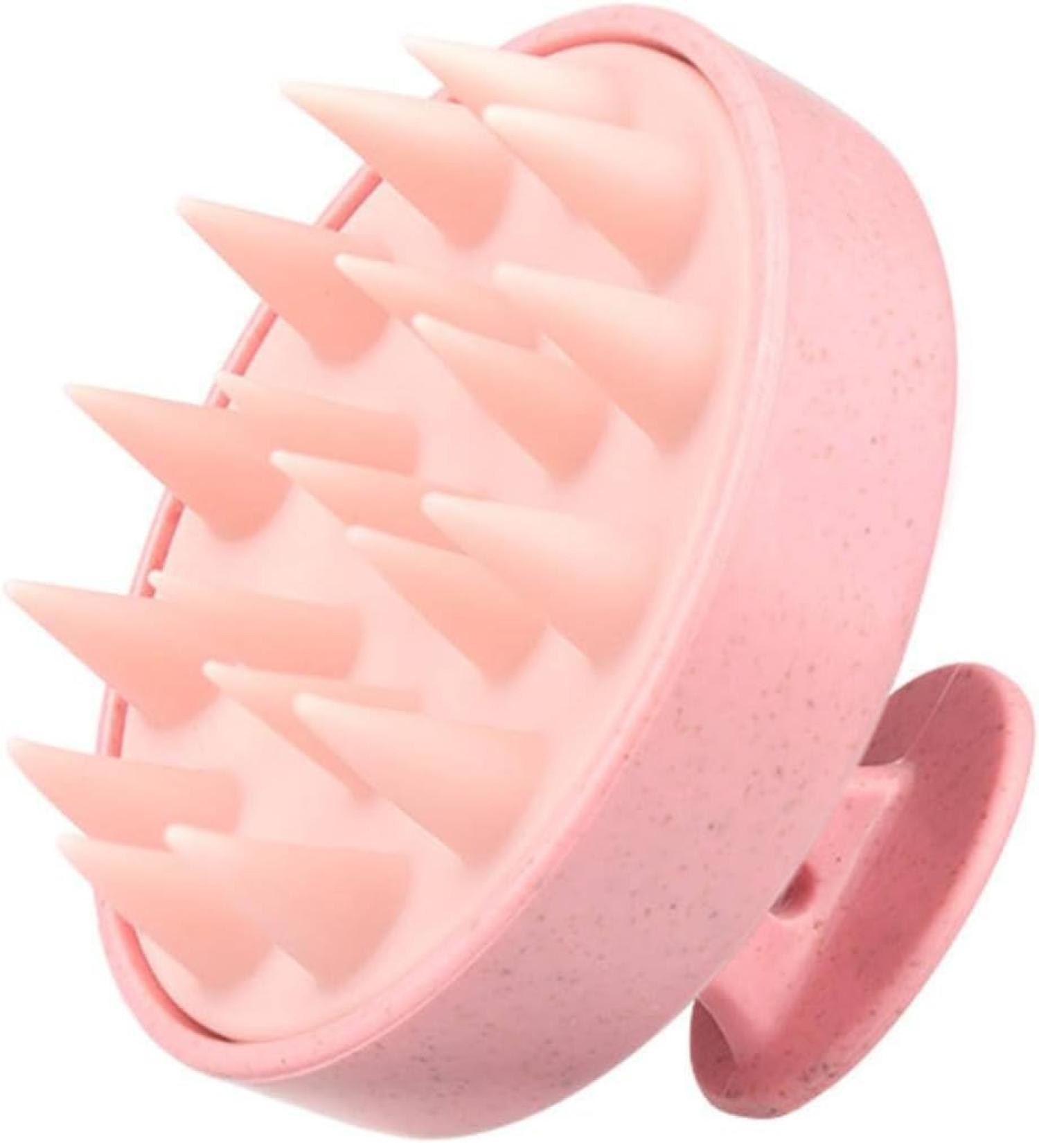 Eatan Silicone Head Skin Brush - Soft Shower Comb for Easy Hair Washing | 19 Teeth & Curved Airbag for Gentle Massage - Buy Online on GoSupps.com