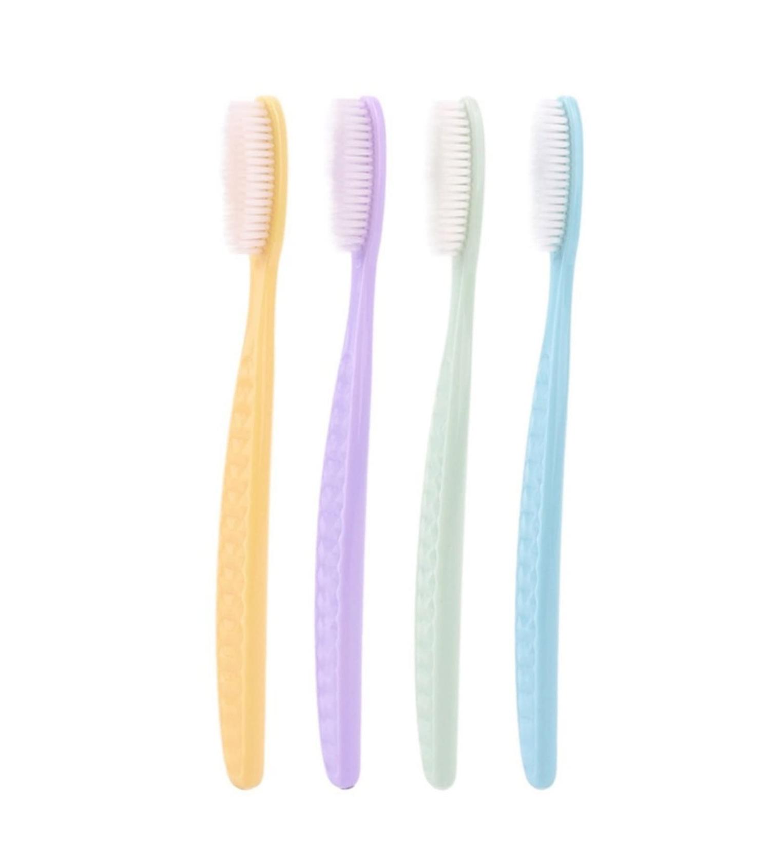 Suicra Soft Bristle Manual Toothbrush Set - Travel-Friendly Gift for Sensitive Teeth - Adults & Kids - Buy Online on GoSupps.com