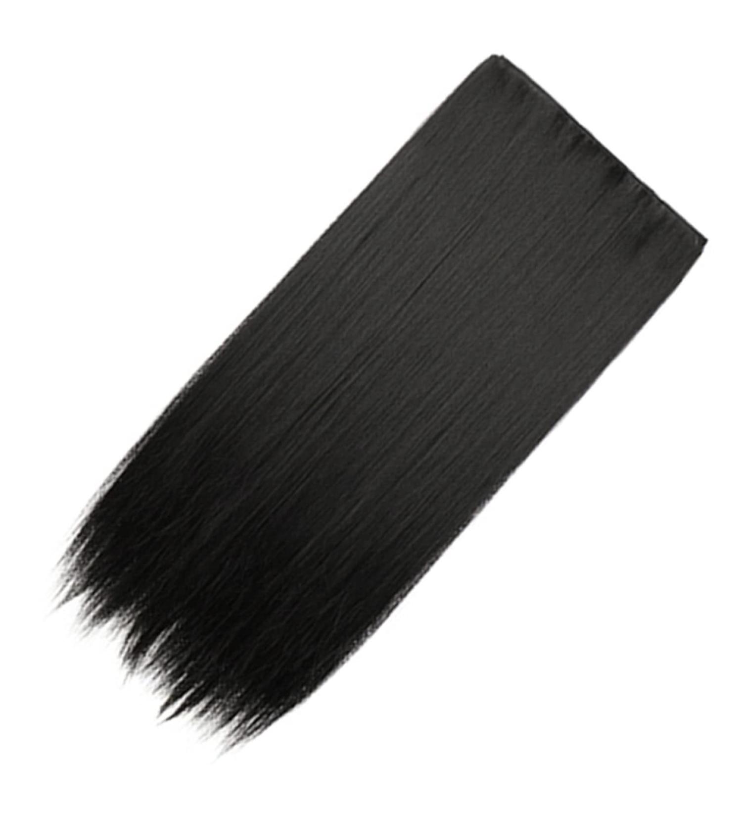 ABOOFAN Piece Long Straight Hair Wig Womens Wigs Clip in Extensions Wigs for Women Natural Wig Black Wig Long Straight Hair Extensions Hair Accessories Miss Cosplay High Temperature Wire 60X15CM Black - Buy Online on GoSupps.com