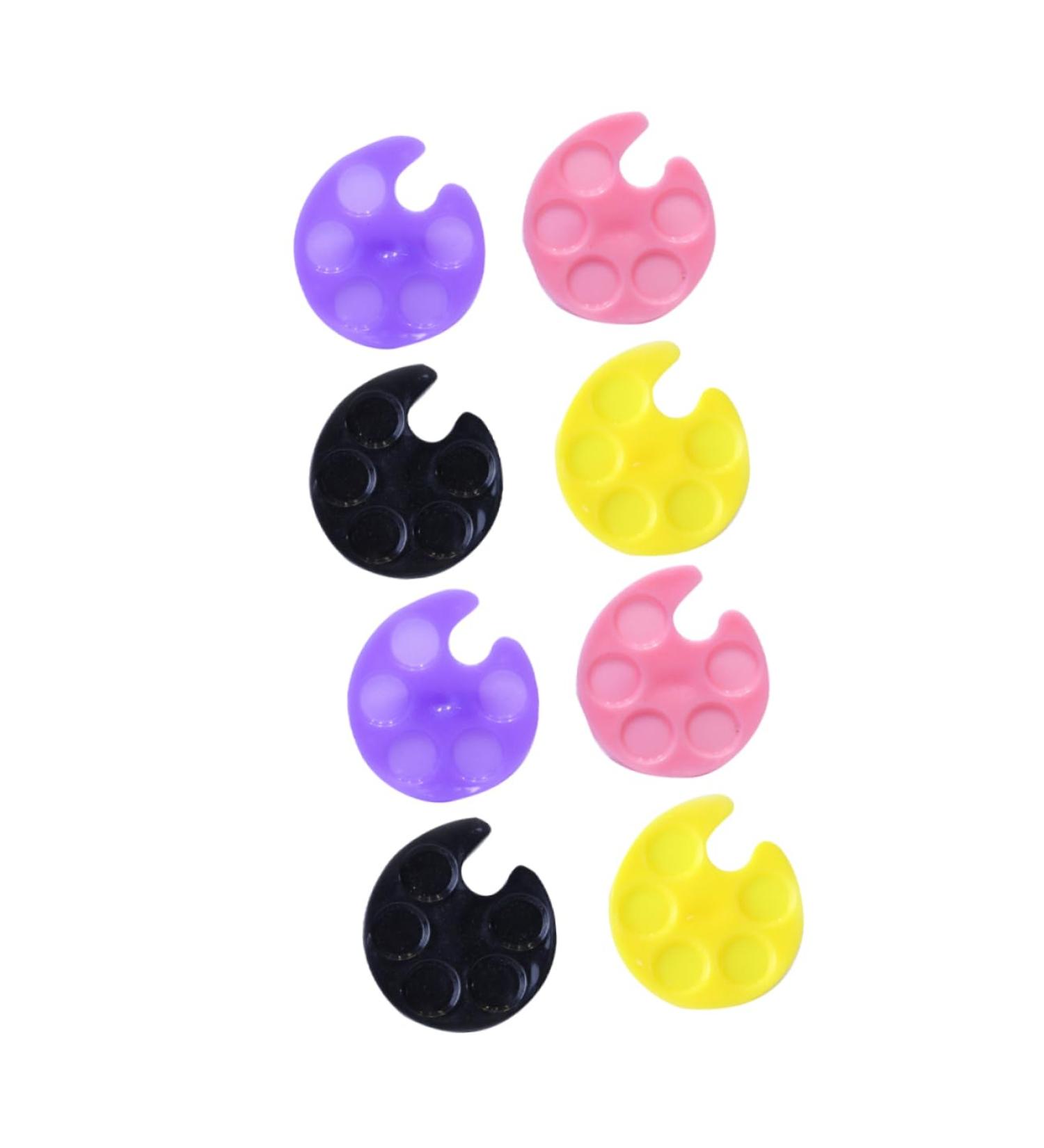  FOMIYES FOMIYES 8-Piece Mini Tray Palette for Nail Art Manicure Mixed Colors - Buy Online on GoSupps.com