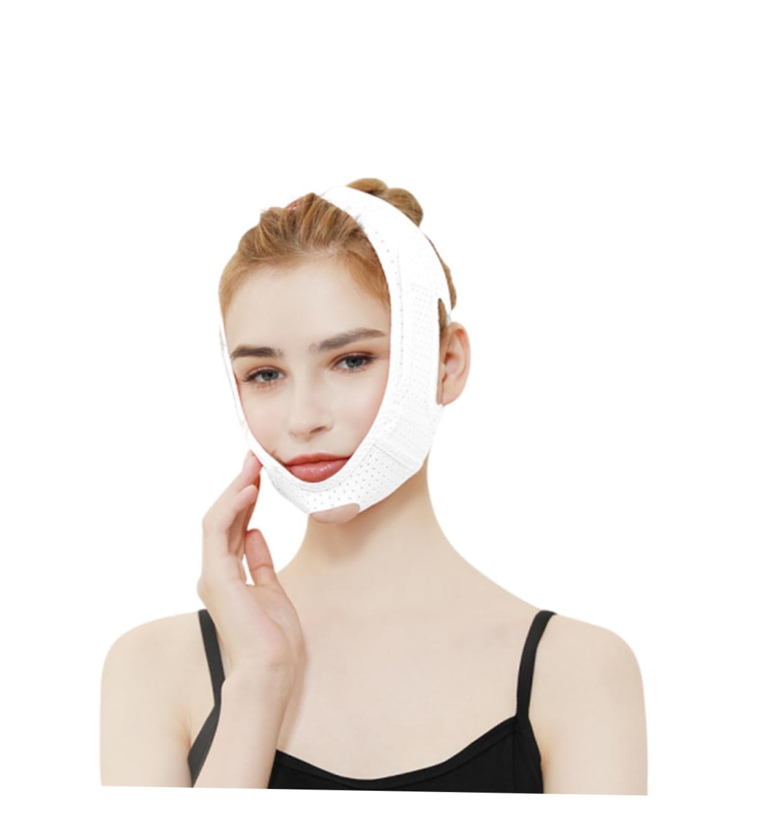 FRCOLOR Lift Tape Bandages Double Chin V Shape Tape V Line Lifting Sleep V Line Shaper Neck V Line Small Device Men and Women To Sleep - Buy Online on GoSupps.com