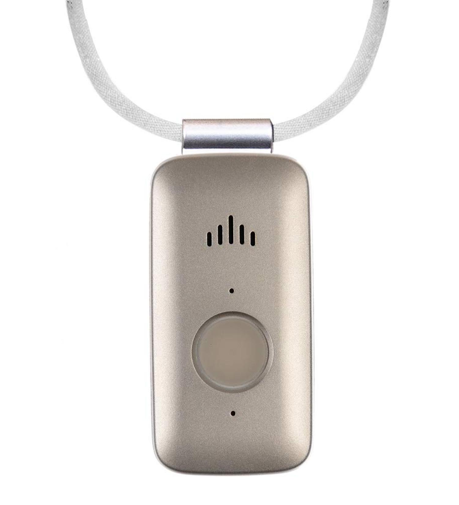 Mini Guardian 4G Medical Alert System by Medical Guardian - 24/7 Elderly Assistance - Easy Button for Seniors - Silver - Buy Online on GoSupps.com