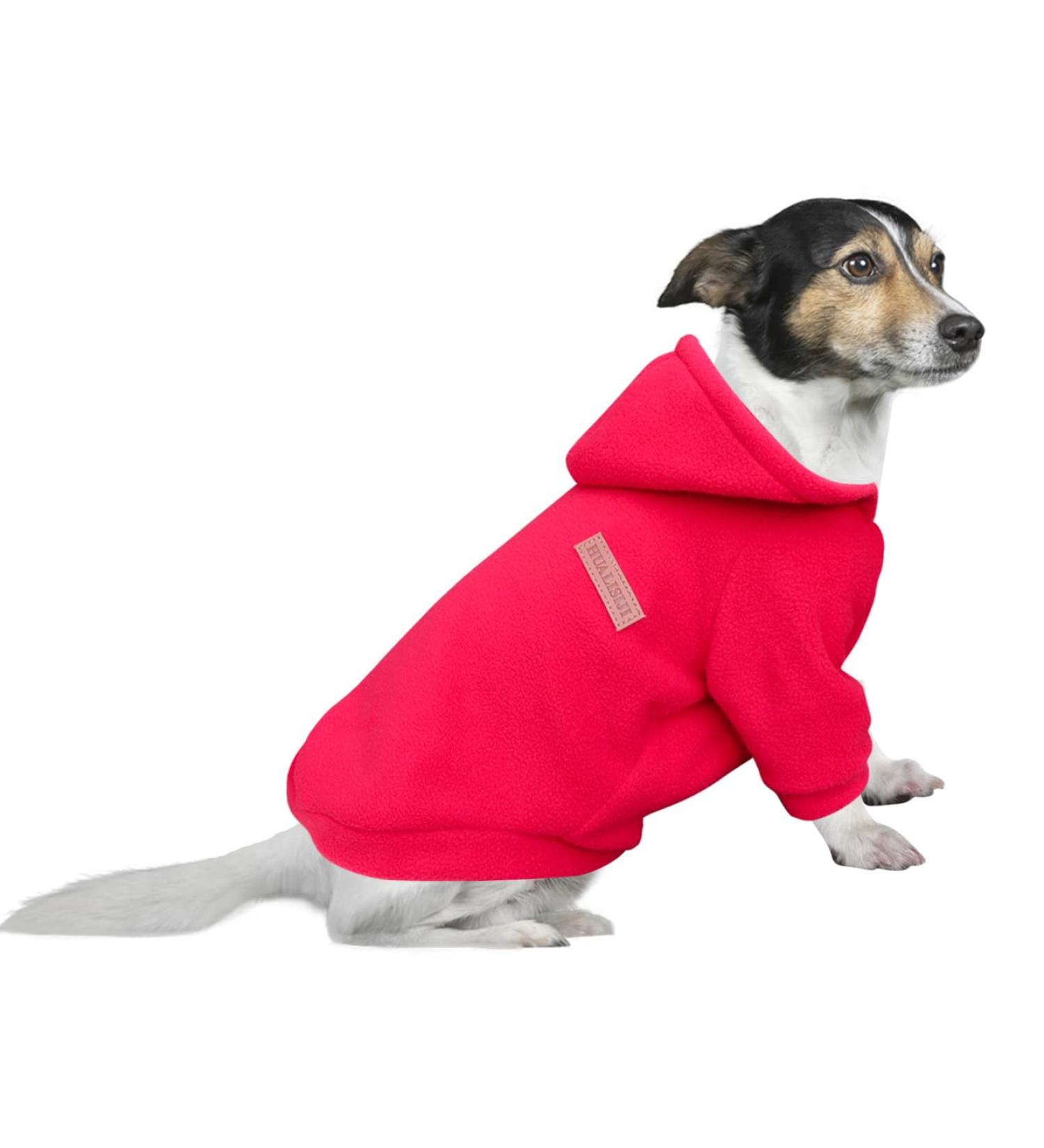 Buy Hualisiji Christmas Dog Hoodie | Warm & Lightweight Chihuahua Sweater (3XL Red) - Soft Texture & Easy to Wear - Buy Online on GoSupps.com