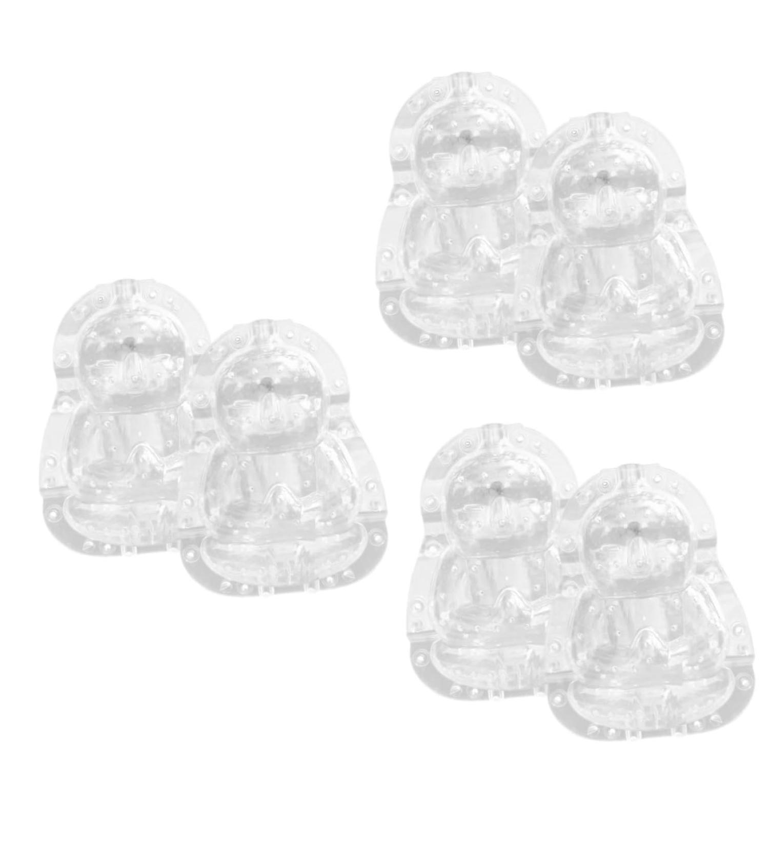 Lurrose Plastic Fruit 6 pcs Tool Cucumber Plant Duddha Growth Adorable Plastic Mould Melon Tiny Pear Buddha Clear Growing Transparentx3pcs 10x7cmx3pcs - Buy Online on GoSupps.com