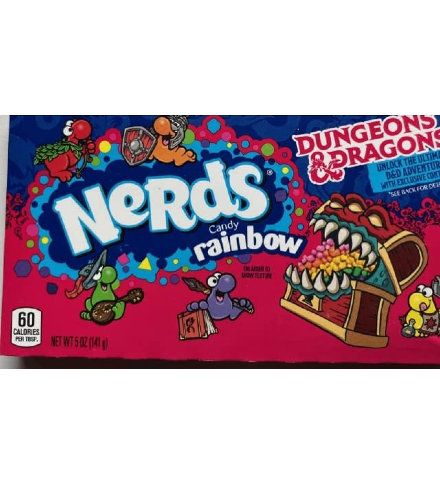 Nestl Wonka Rainbow Nerds 5 oz (3 Packs) (Crunchy Sweets)