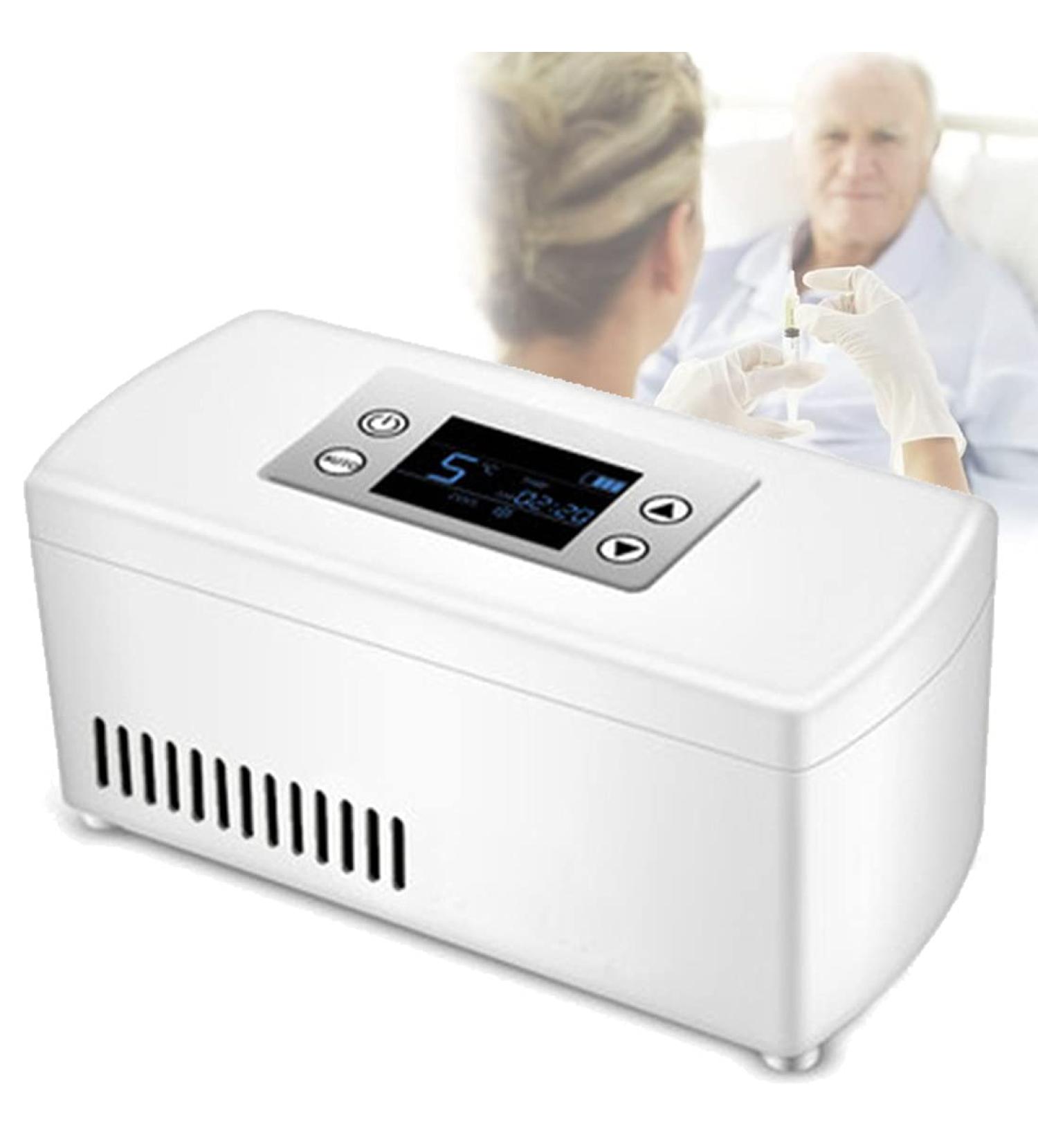 Outdoor Insulin Refrigerated Box Home Medicine Refrigerator Insulin Cooler Keeps Diabetes Medication Cool for Home Car Travel Camping - Buy Online on GoSupps.com