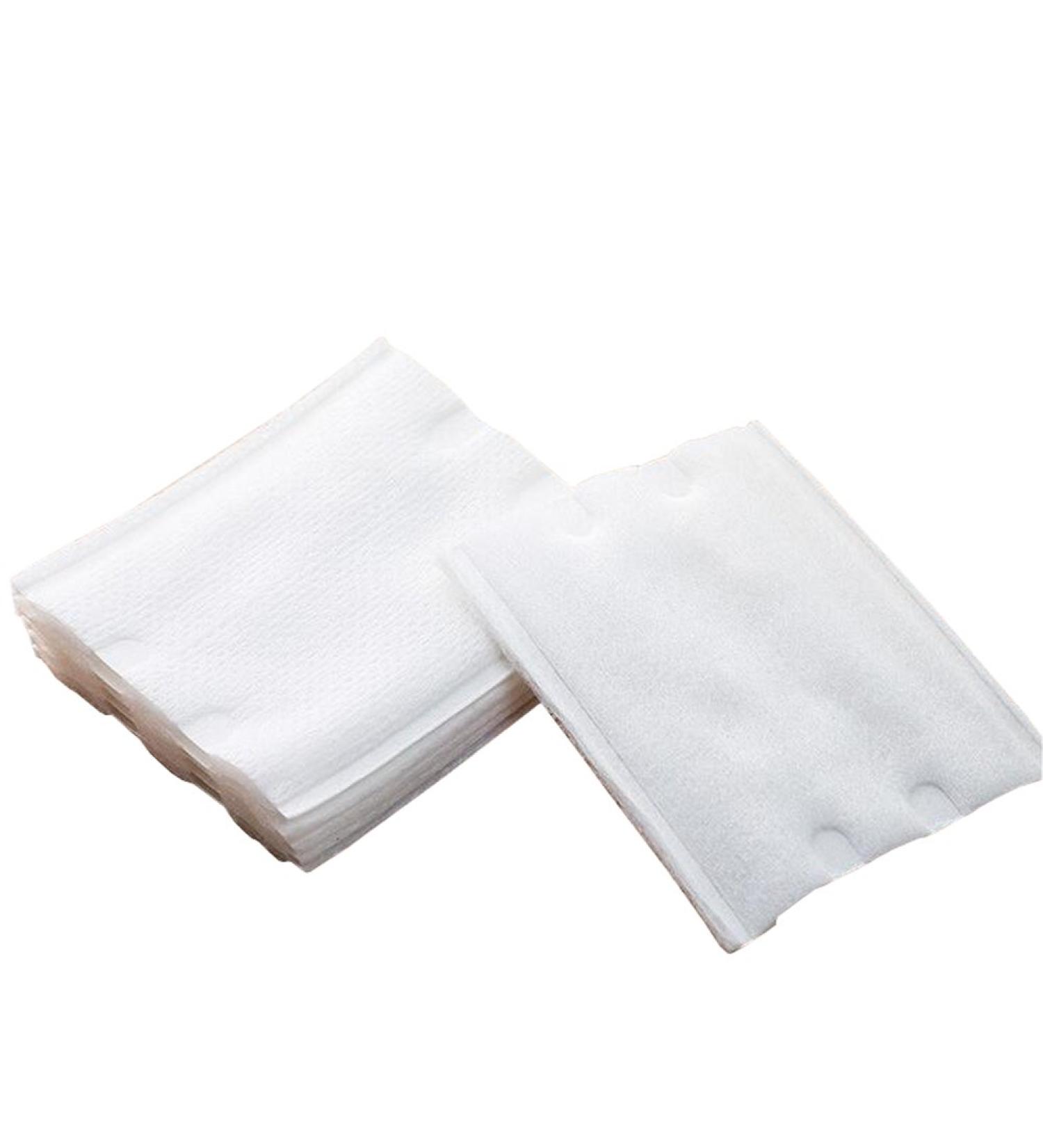 200PCS Deep Clean Makeup Eraser Double-Deck Makeup Organic Cotton Square Cosmetic Cotton Pads for Discharge Makeup and Cleaning - Buy Online on GoSupps.com