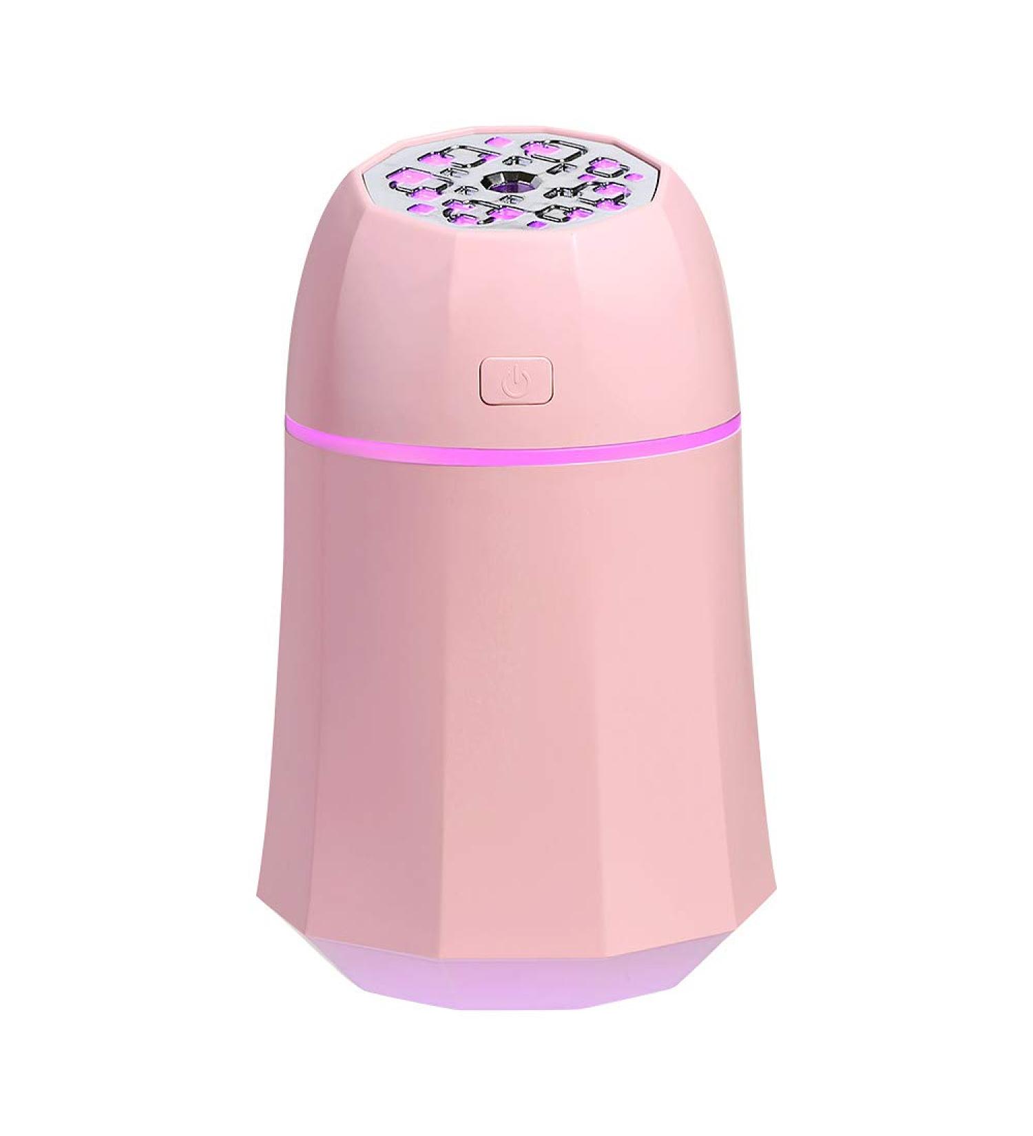 Humidificateur ultrasons portable pour aromath rapie avec brume fra che et 7 couleurs changeantes LED diffuseur d'ar me protection sans eau mise hors tension rose rose - Buy Online on GoSupps.com