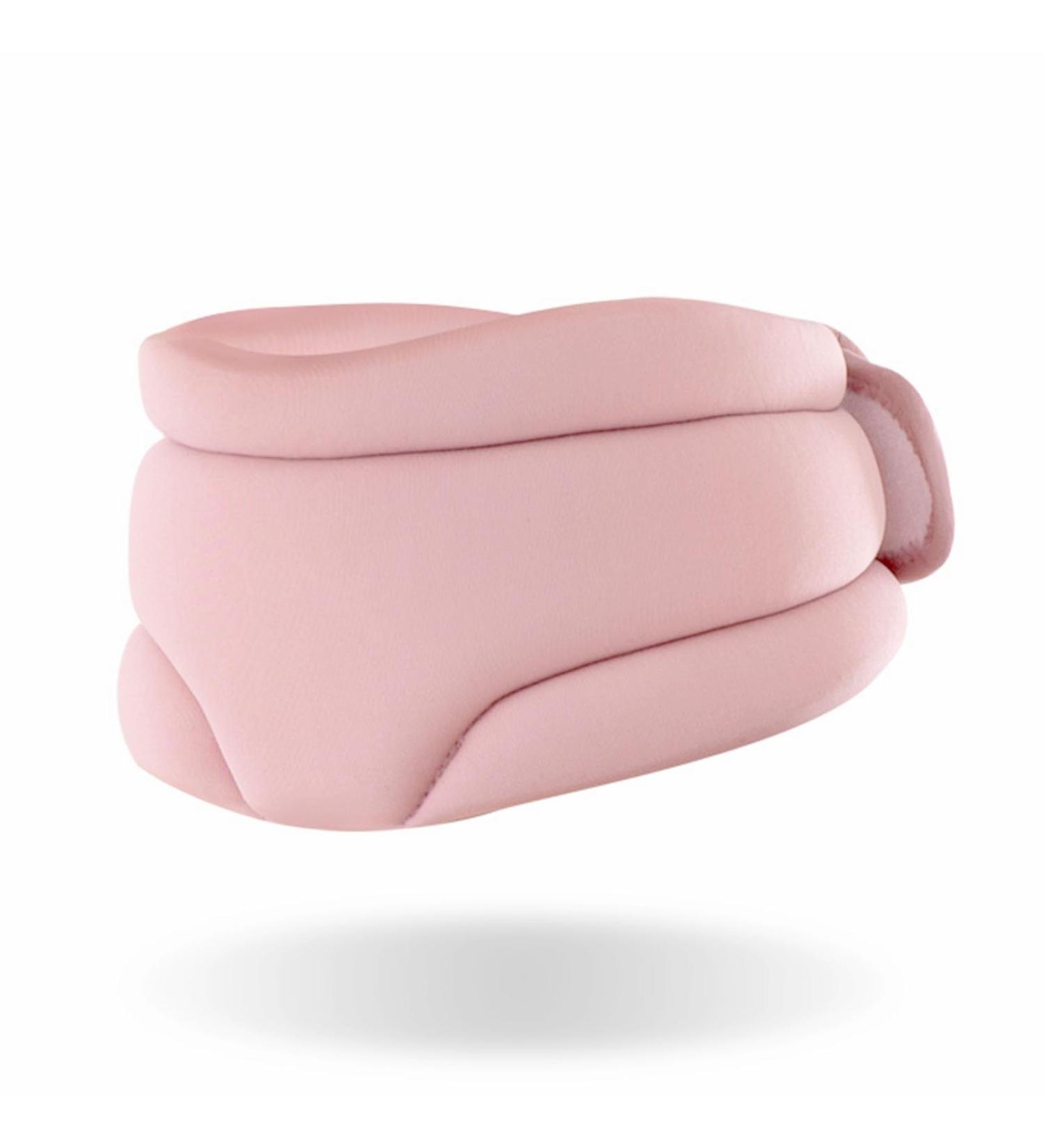 Yiqiyou Pink Neck Support Snooze Pillow - Sleep Aid for Neck Pain Relief & Comfort - Buy Online on GoSupps.com