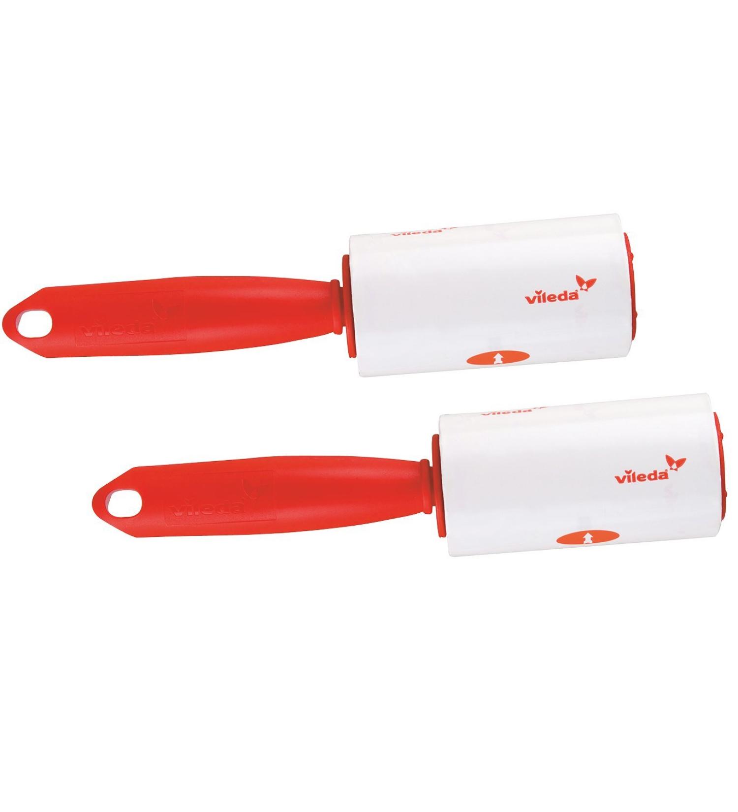 Vileda Lint Roller Pack of 2 - 58 Sheets | Best Lint Remover for Clothes & Furniture - International Shipping Available - Buy Online on GoSupps.com