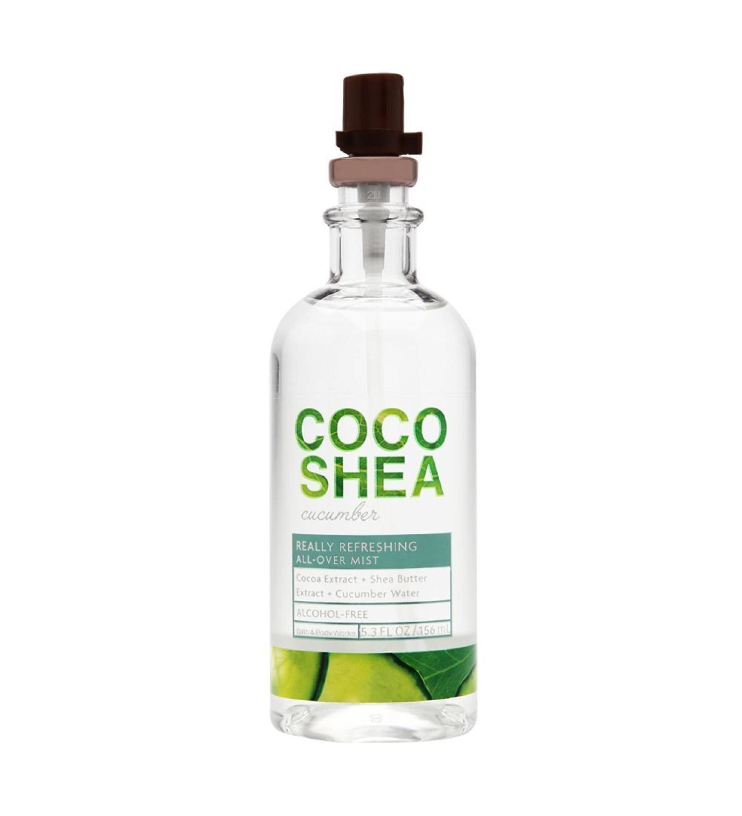 Bath and Body Works Coco Shea Cucumber Refreshing All Over Mist 5.3 Ounce Coco Shea Spray