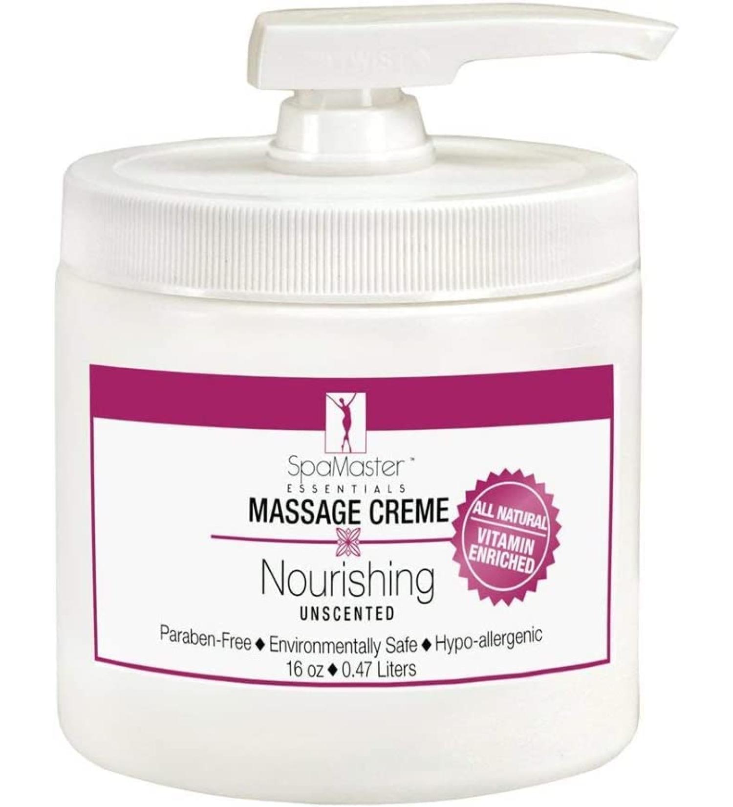 Buy Spamaster Unscented Massage Cream 1 Gallon - Smooth Deep Tissue Massage for Optimal Relaxation - Shipping Worldwide - Buy Online on GoSupps.com