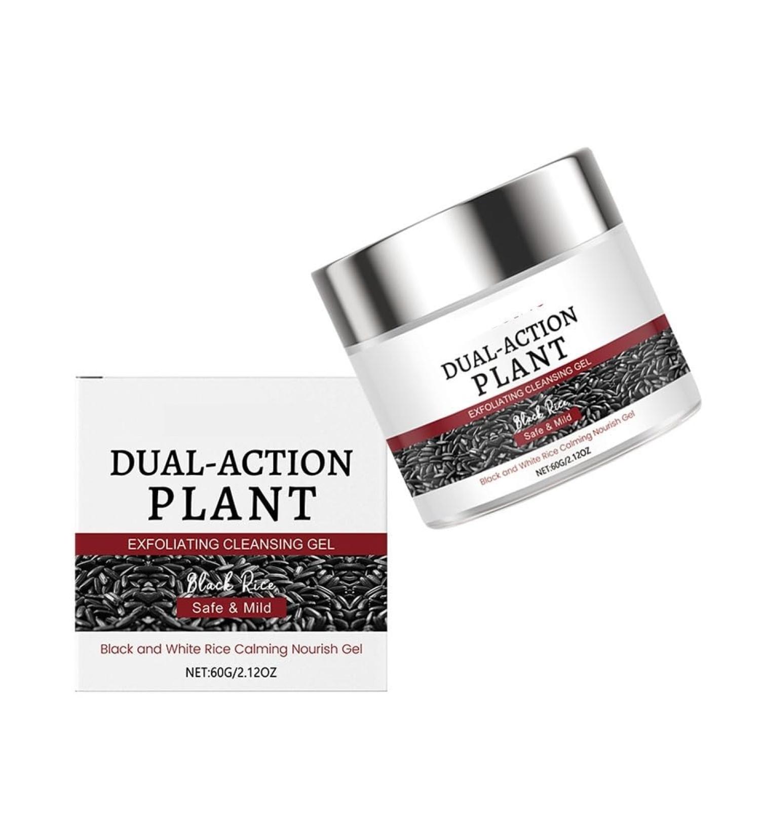 Black Rice Cleansing Gel - Deep Pore Cleaning Gentle Exfoliation Removes Dead Skin Improves Roughness(4pcs) - Buy Online on GoSupps.com