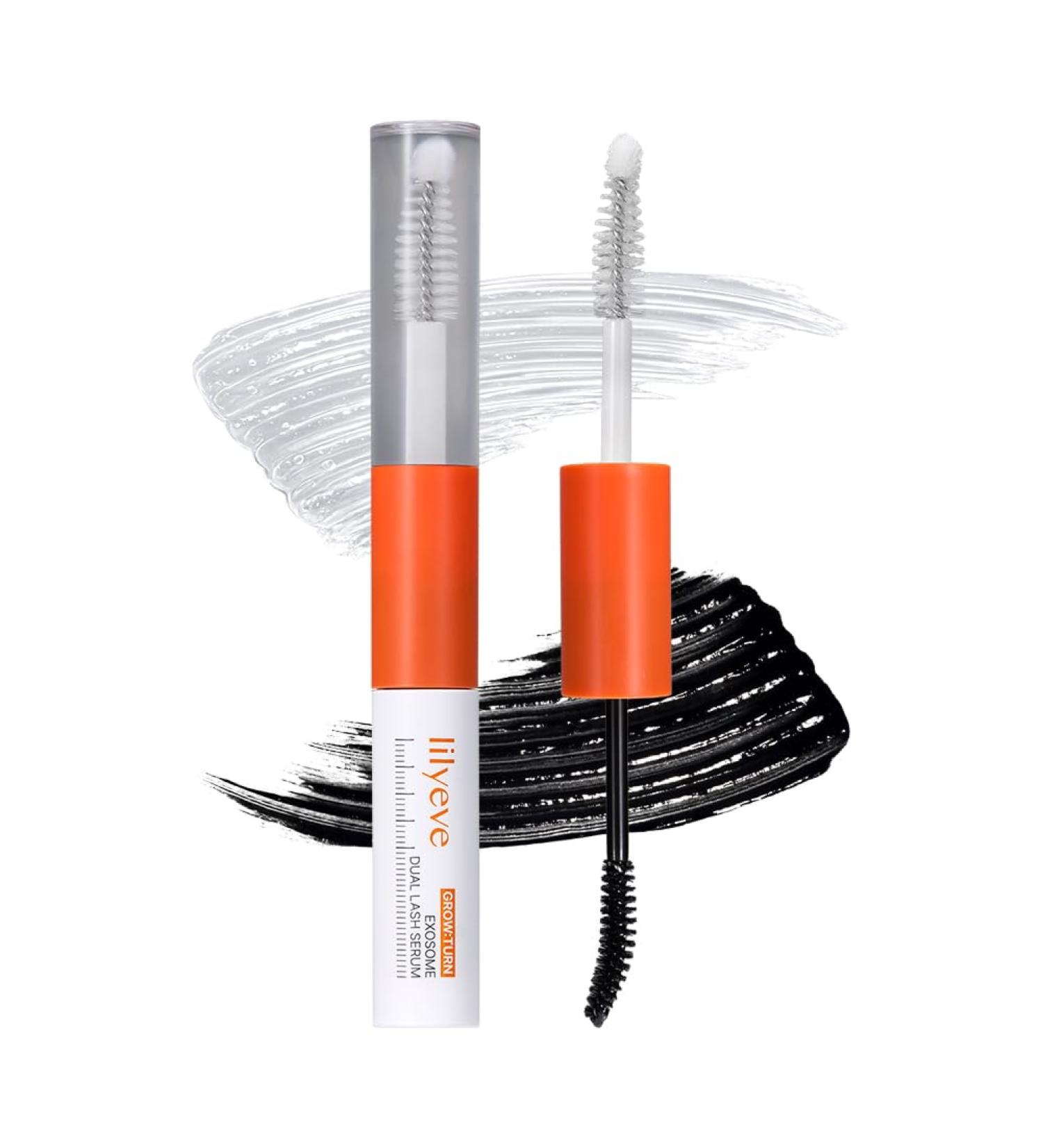 GROWTURN Eyelash Serum Lash Growth & Conditioning Serum for Fuller Longer Lashes 2-in-1 Dual Lash Serum for Day & Night Treatment K-Beauty by lilyeve 0.27 fl. oz. - Buy Online on GoSupps.com