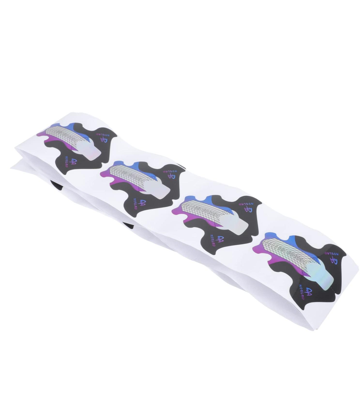 Solustre 300-in-1 Symphonic Paper Tablet - Fish Shape Dual Nail Shape Stickers & French Tip Guides for Perfect Nail Extensions - Buy Online on GoSupps.com