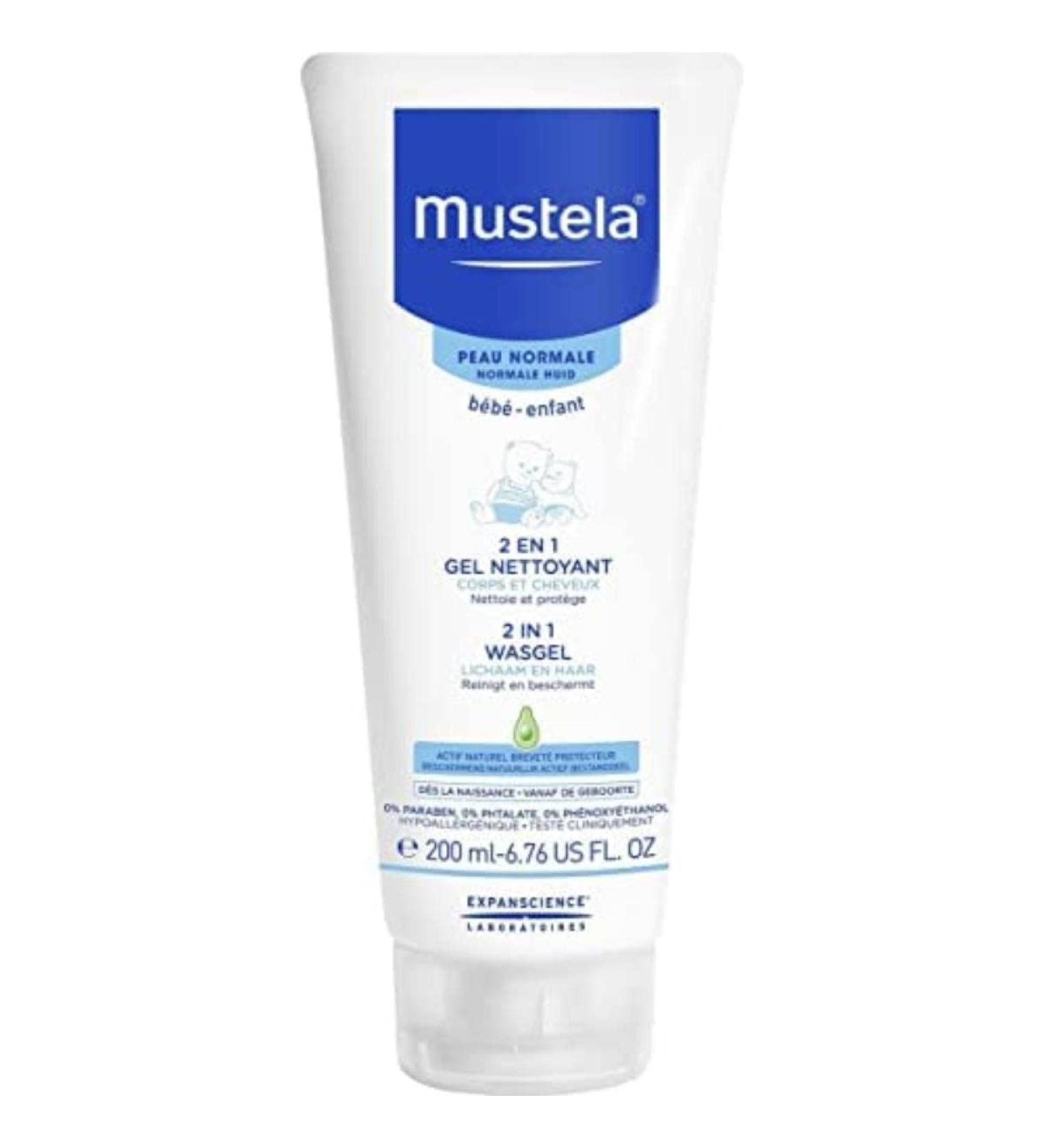 Mustela 2in1 Cleansing Gel with Avocado 200ml