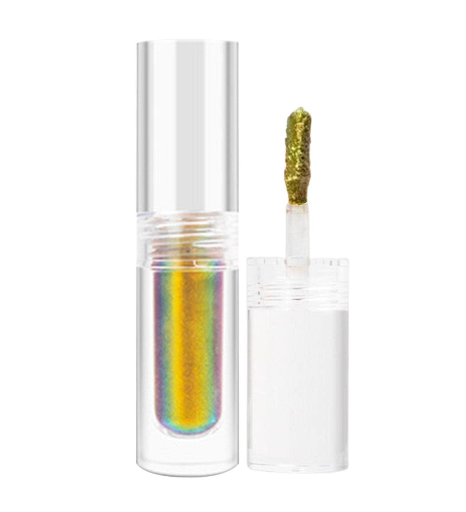 Iridescent Eyeshadow | Sparkling Holographic Eye Shadow | Long Lasting Duochrome Shimmer Liquid Eyeshadow for Women Quick-Drying Eye Makeup Shakven 04 - Buy Online on GoSupps.com
