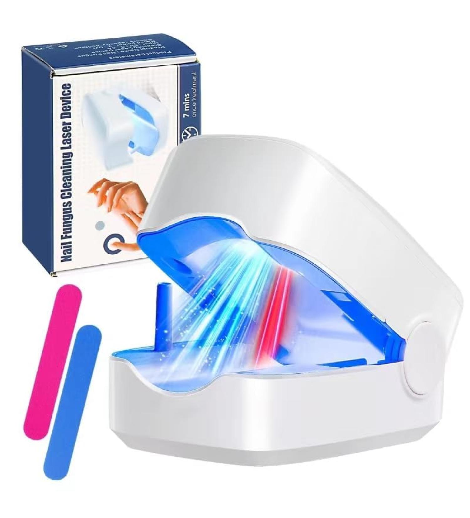 LOZLTX Upgrade Nail Fungus Laser Device Industry No.1 Laser Treatment - SGS Certified 21-day Fast-acting Anti Fungal Nail Treatment for Toenail Fungus Treatment 905nm Infrared Light 470nm Blue 02-WHITE - Buy Online on GoSupps.com