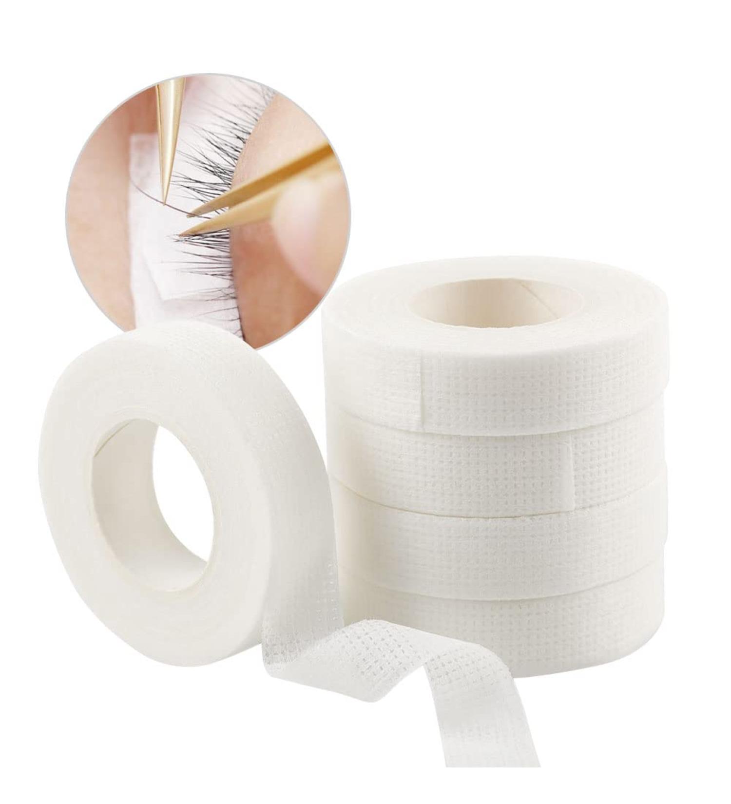 Lunamoon Eyelash Tape - 6 Rolls Micropore Lash Extension Tape for Perfect Isolation (White) - Best for Professionals - Buy Online on GoSupps.com