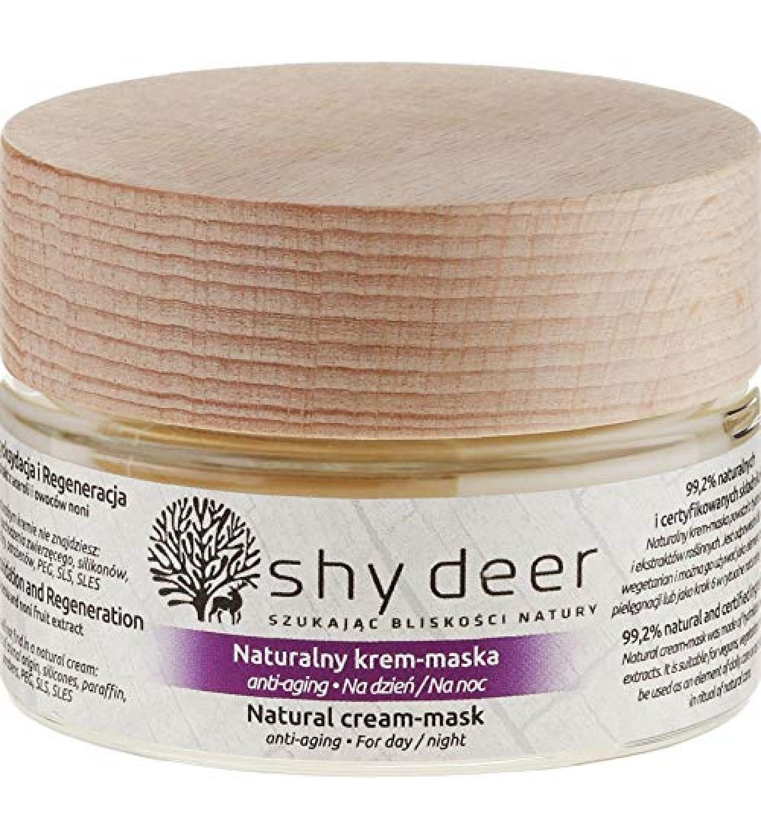 Shy Deer Natural facial mask for day beauty 50 ml