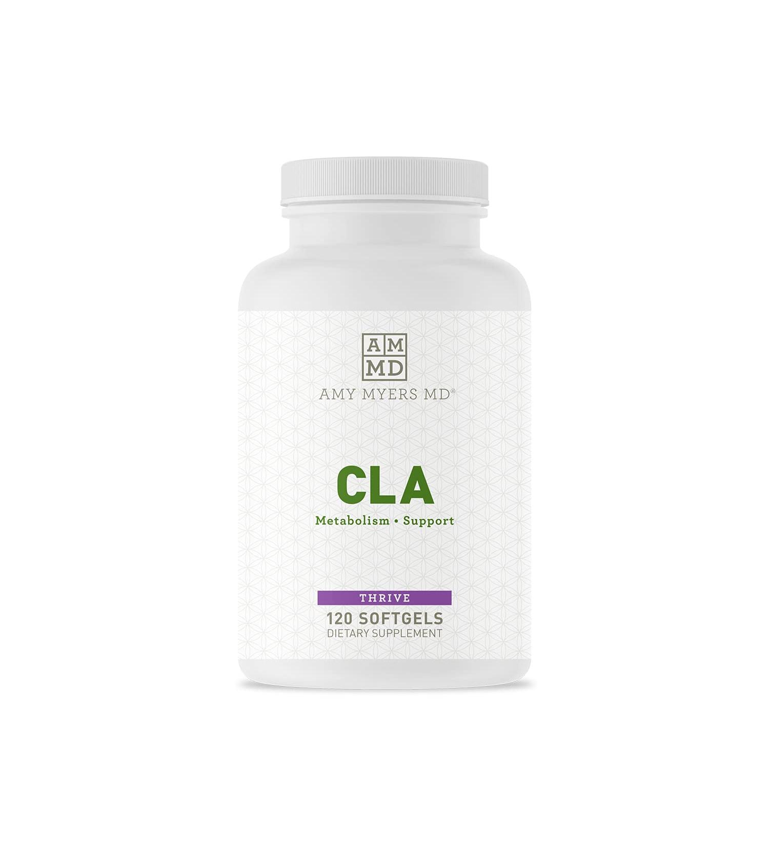Dr Amy Myers CLA Metabolism Support - 120 Softgels for Lean Muscle & Weight Management - Buy Online on GoSupps.com