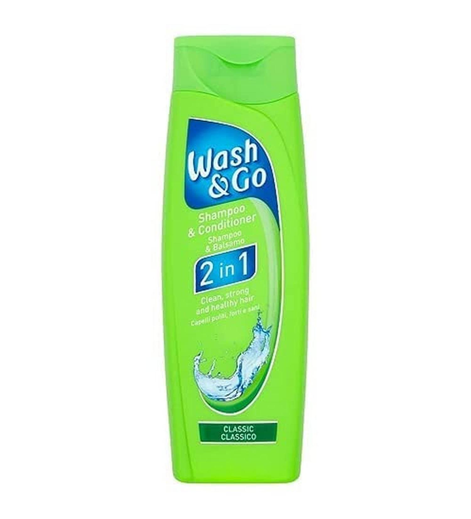 Wash & Go 2 in 1 Shampoo & Conditioner Classic 200ml