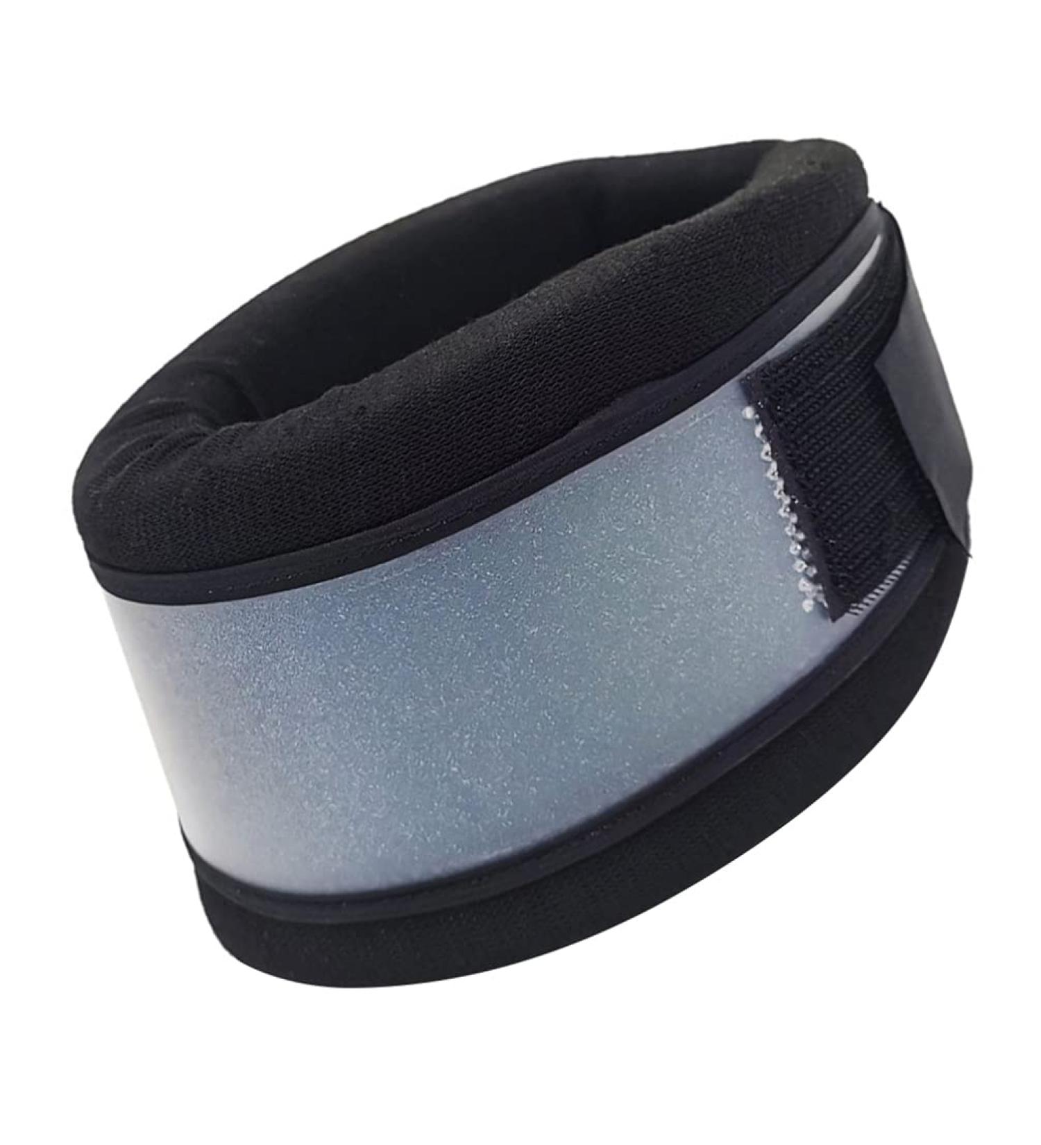 Adjustable Neck Collar for Neck Pain Relief | Healifty Halsrause - Spondylitis Support & Sleep Aid (Black) - International Shipping Available - Buy Online on GoSupps.com