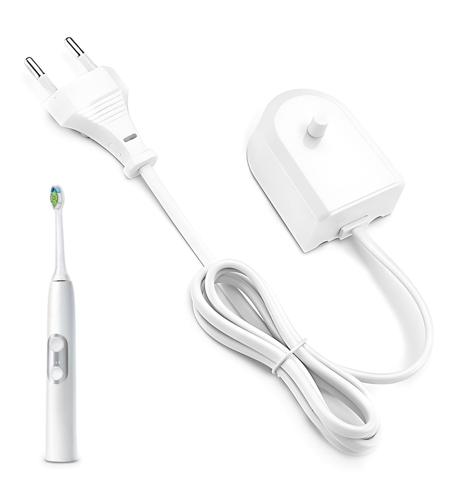 Buy Electric Toothbrush Charger for Philips Sonicare HX6100 HX3000 HX9000 - Portable Inductive Charging Station & Waterproof Power Cable - Buy Online on GoSupps.com
