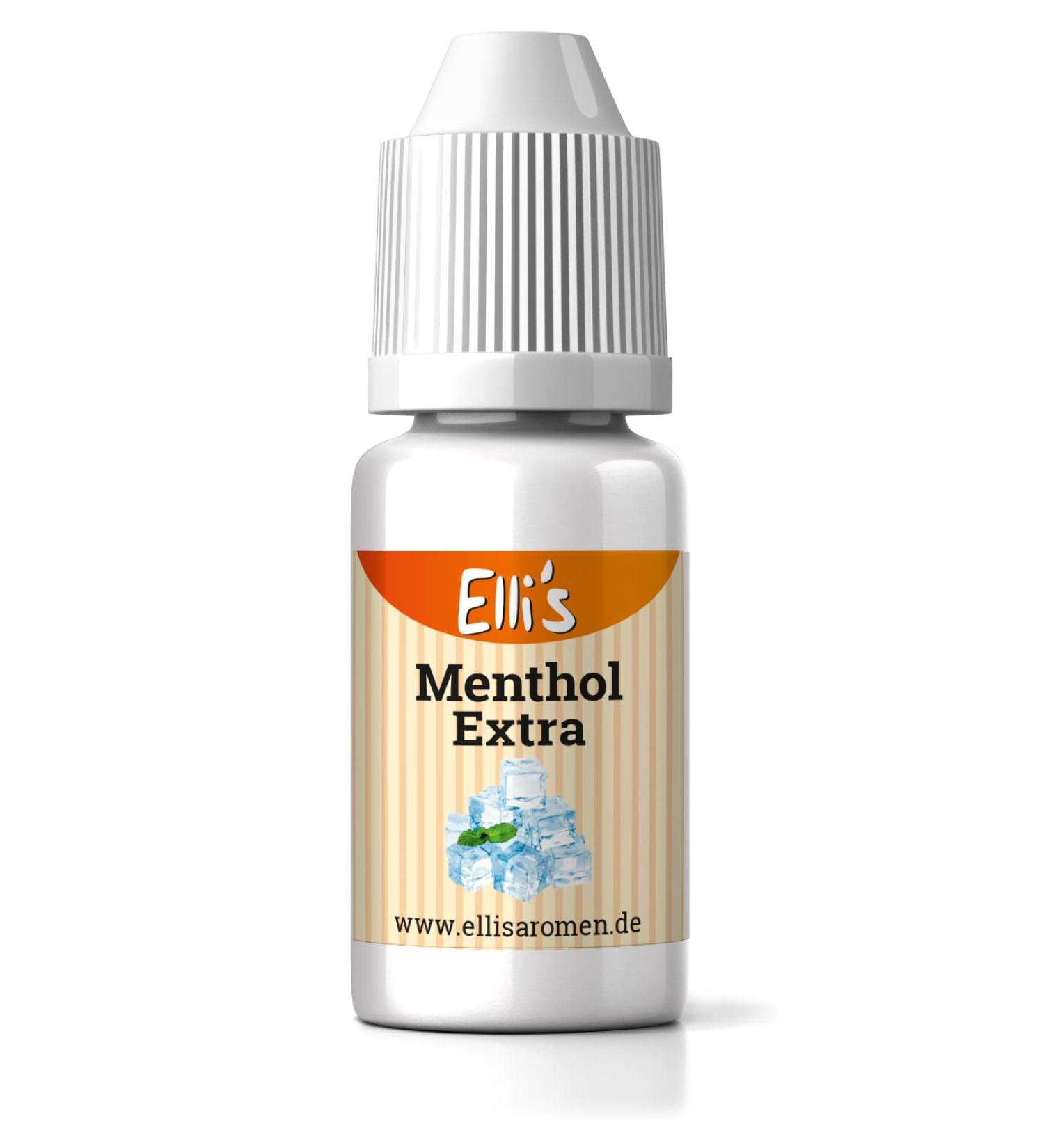 Ellis Flavors Menthol Extra - Natural-Identical Food Flavor for Drinks | 10 ml - International Shipping Available - Buy Online on GoSupps.com