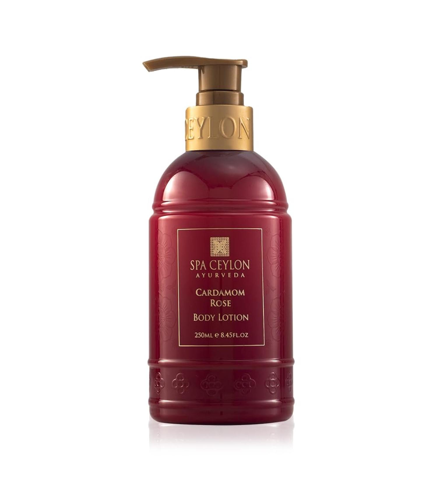 SPA CEYLON Cardamom Rose Hand Cream - Nourishing Moisturizer with Mango & Kokum Butter - Natural Hand Care for All Skin Types - International Shipping Available - Buy Online on GoSupps.com
