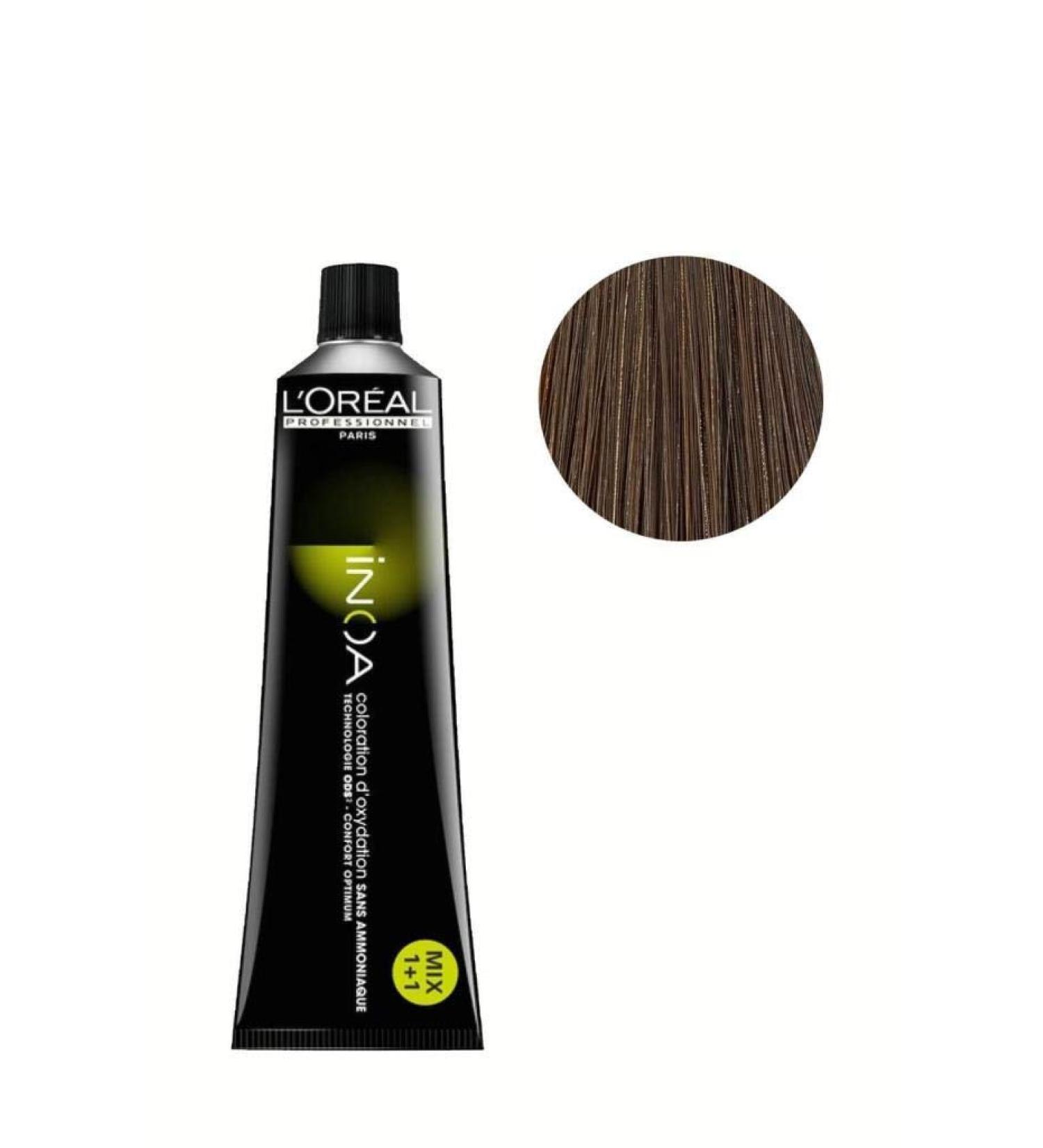 L'OREAL Inoa Tube Hr 7.11 Deep Ash Blonde Permanent Hair Color