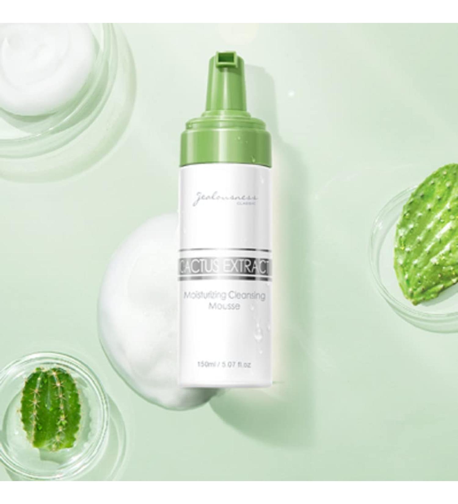 Vace Select 150ml Cactus Extract Cleansing Mousse - Moisturizing Formula - Buy Online on GoSupps.com