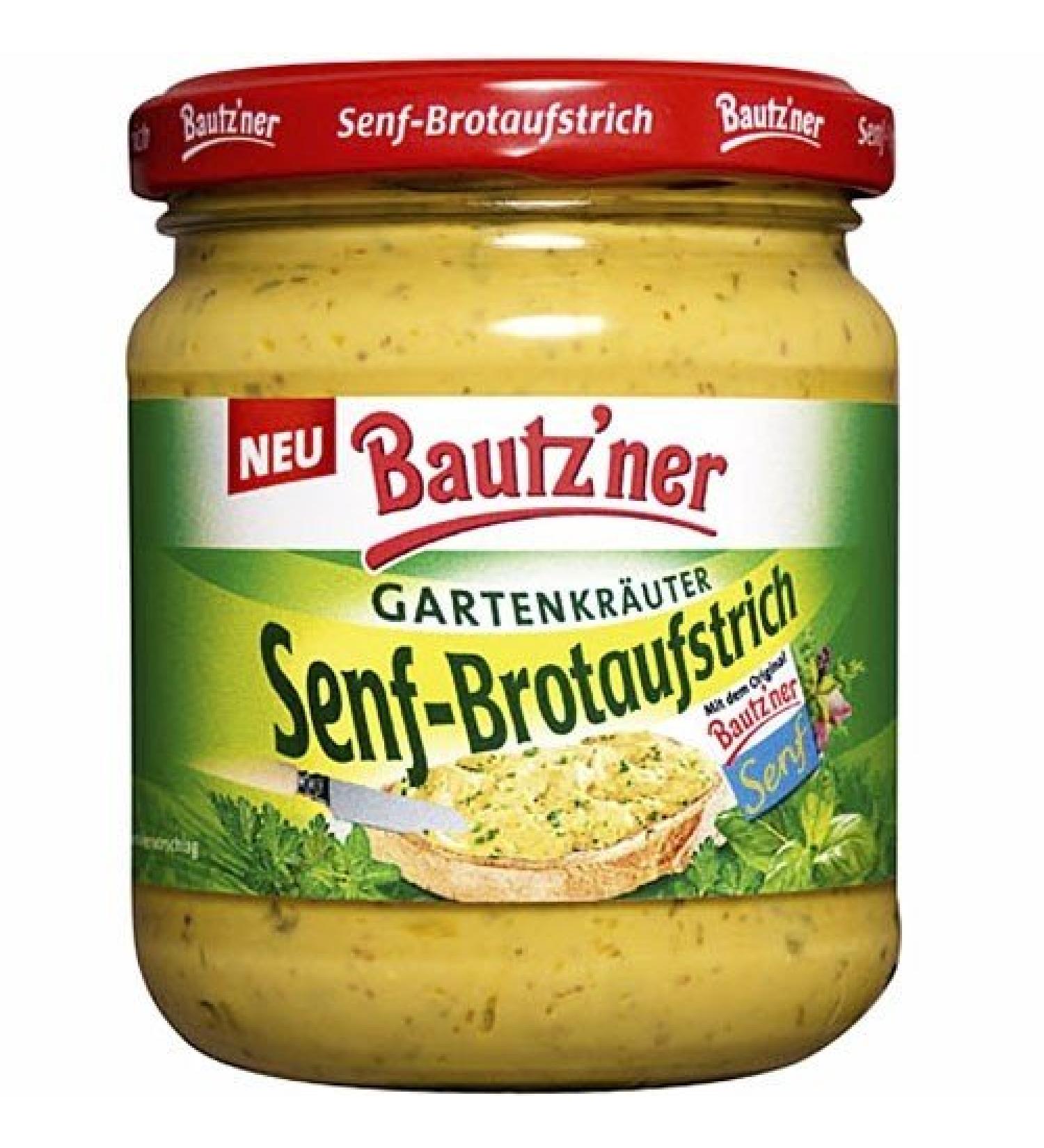 Bautzner mustard spread 'Garden herbs' (200 ml) Spices 200 ml (1 pack)