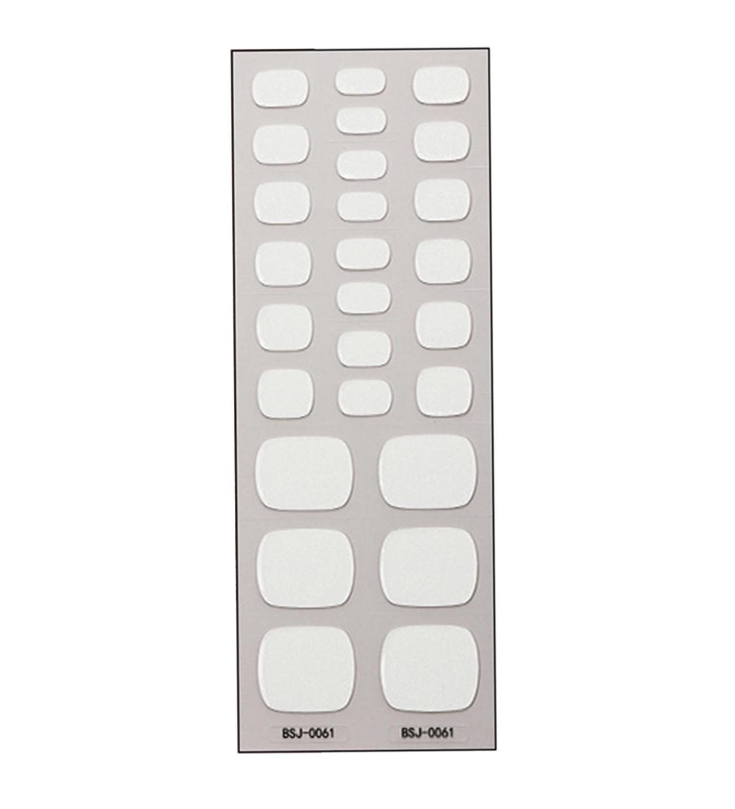 Zkbszn Nail Stickers Semi Cured Gel Toe Nail Stickers Manicure Decor UV LED Lamp Semi Cured Gel Design Nail Decals Fashion Nail Sticker Bsj0061 - Buy Online on GoSupps.com