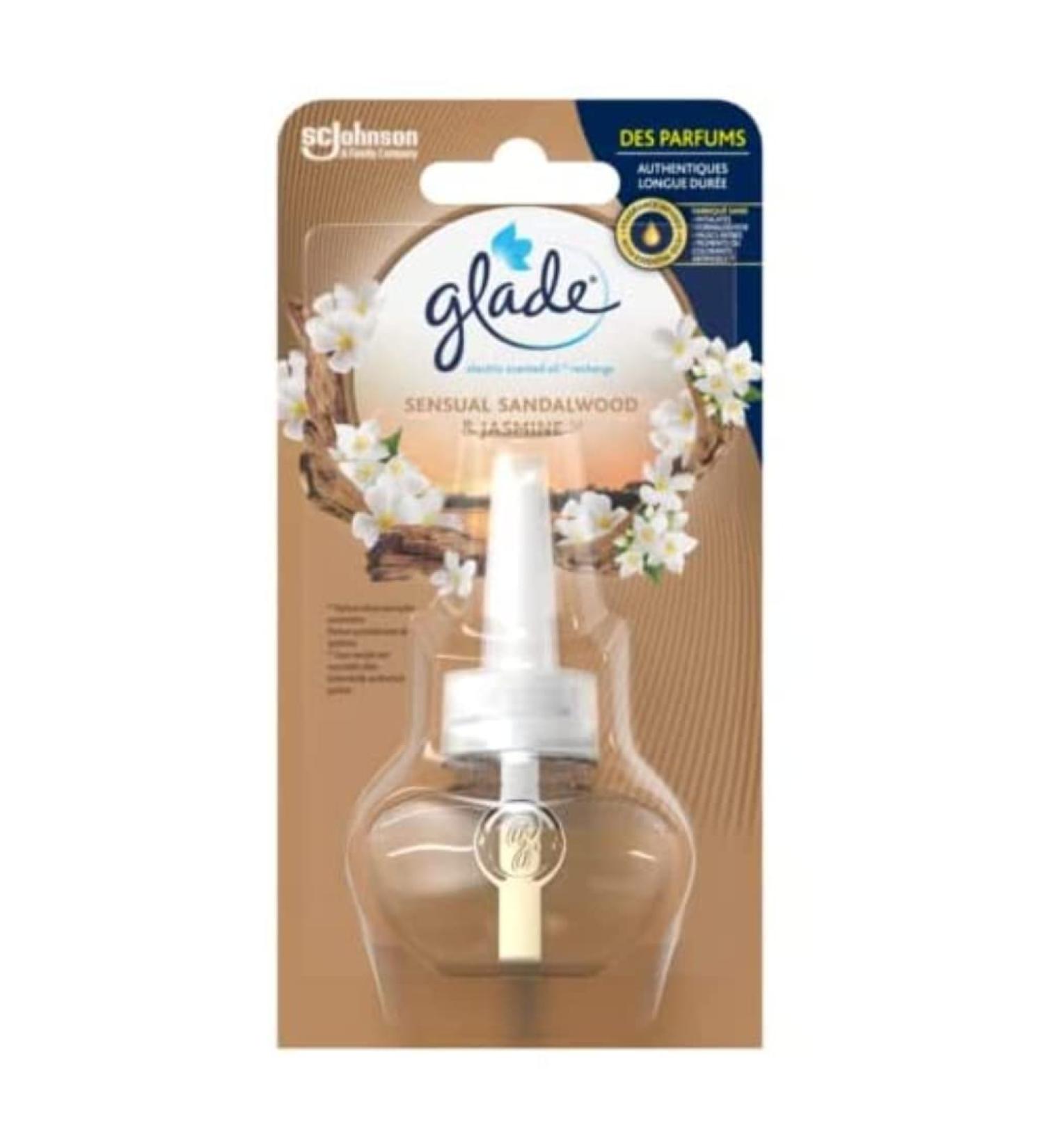 Buy Glade Fragrance Oil Refill Pack - Sensual Sandalwood & Bali Jasmine | International Shipping Available - Buy Online on GoSupps.com