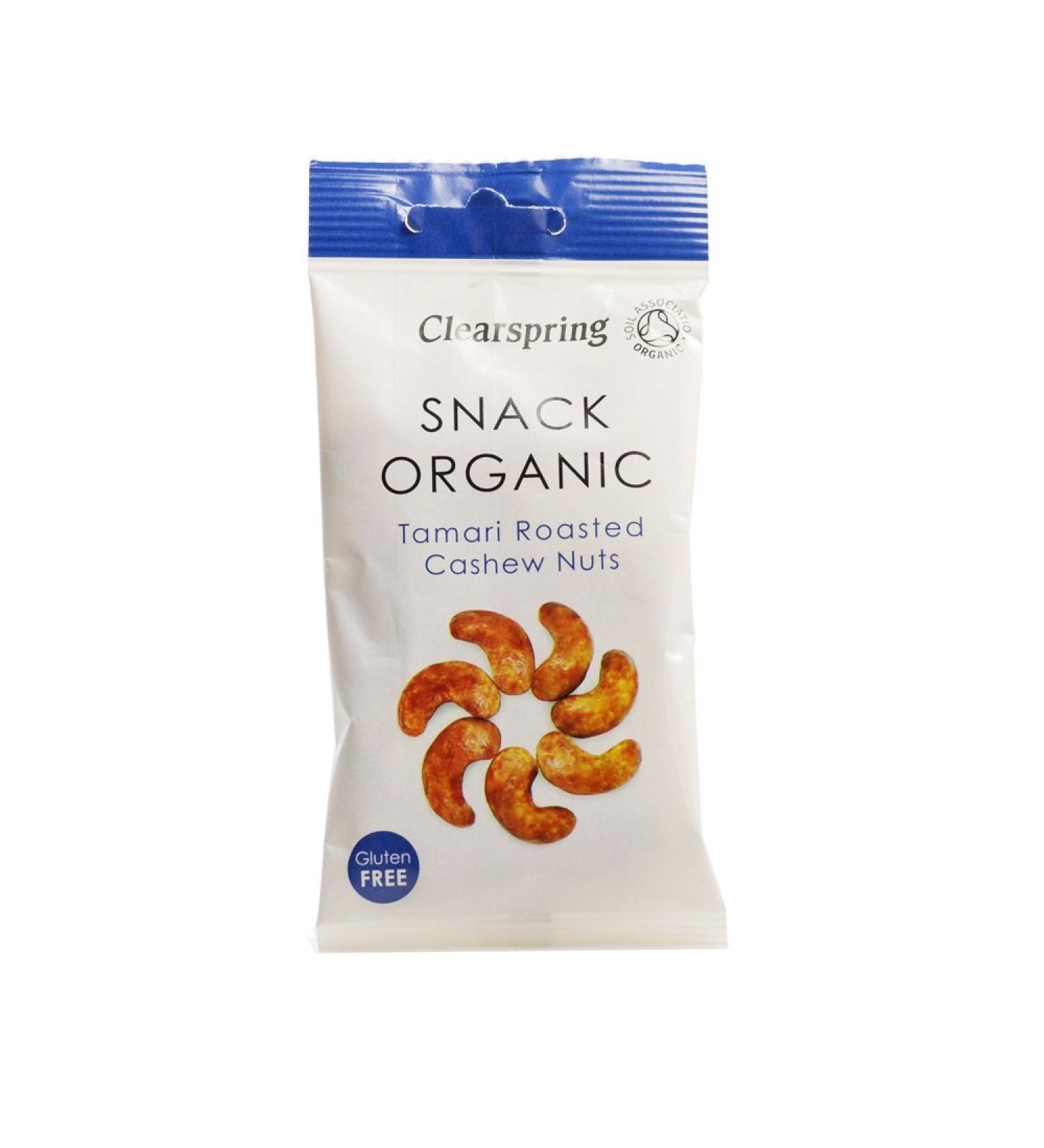 Clearspring Roasted Cashew Tamari Snack, 30 g