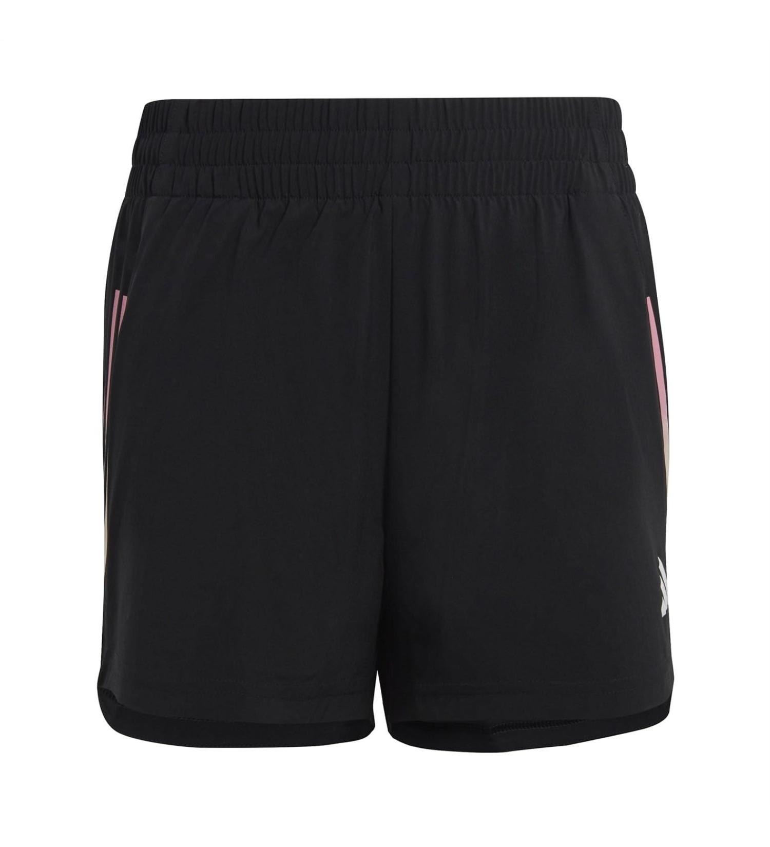 Adidas Girls Shorts (1/4) G Ti 3S Wv SHO - Black/White IC0347 | Buy Internationally - Best Price & Fast Shipping - Buy Online on GoSupps.com