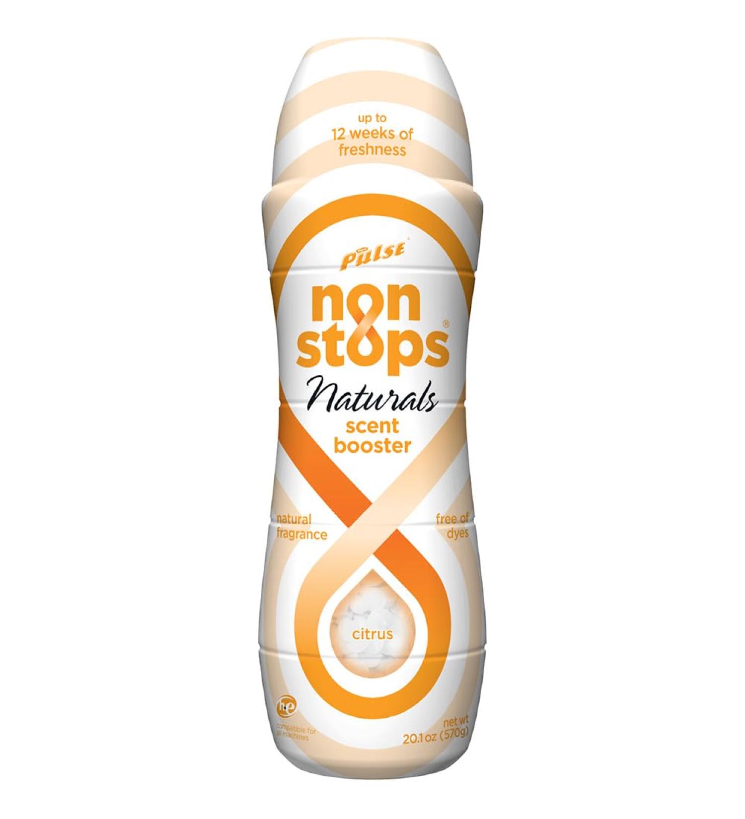 PULSE Non Stop Naturals Citrus Scent Boosters - Long-Lasting Fragrance Beads (20.1 oz) | International Shipping Available - Buy Online on GoSupps.com