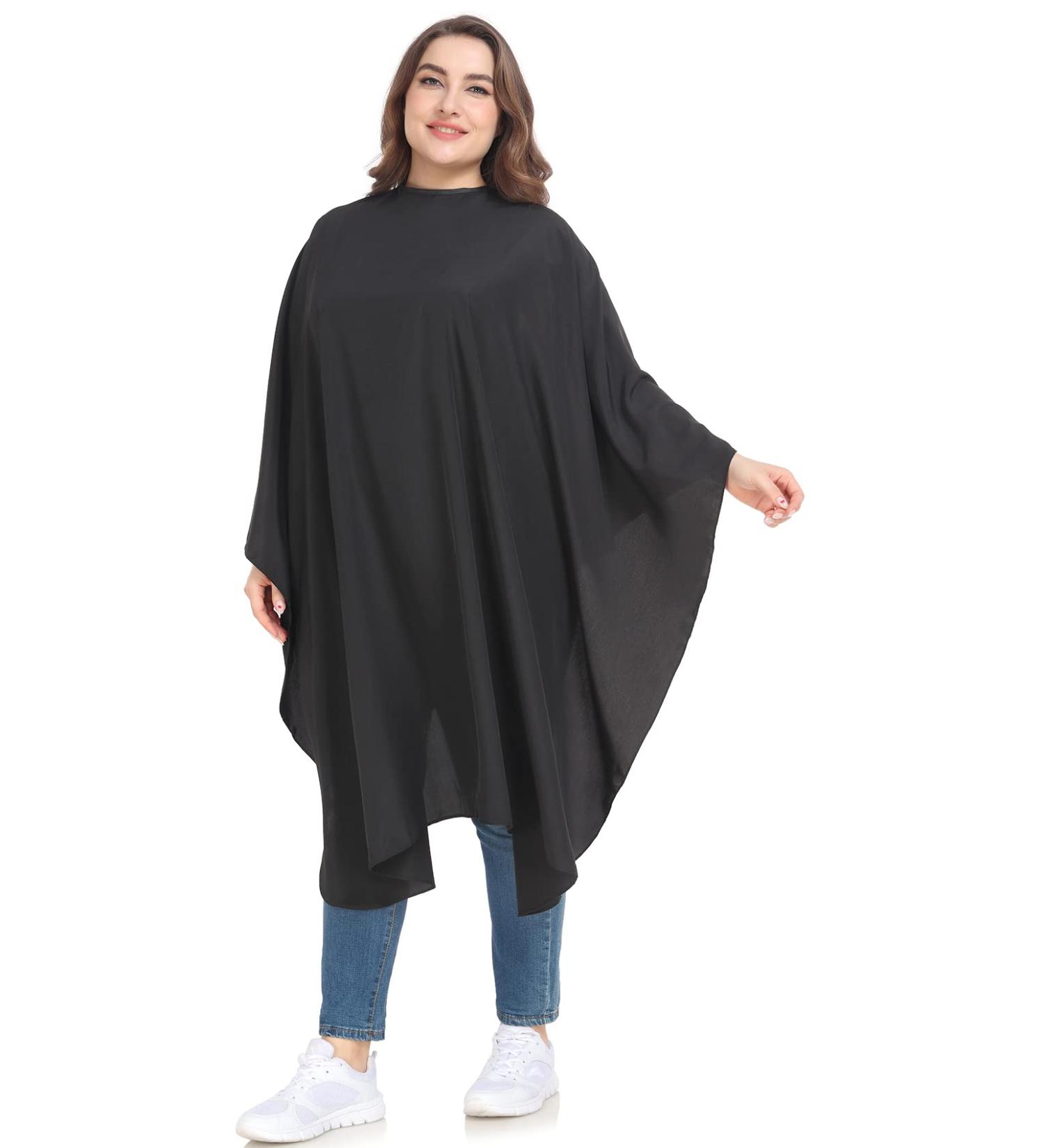 PERFEHAIR Barber Cape | Snap Closure Hair Cutting Cape for Men & Women | Soft Lightweight & Super Silky Smooth Haircut Capes - International Shipping Available - Buy Online on GoSupps.com